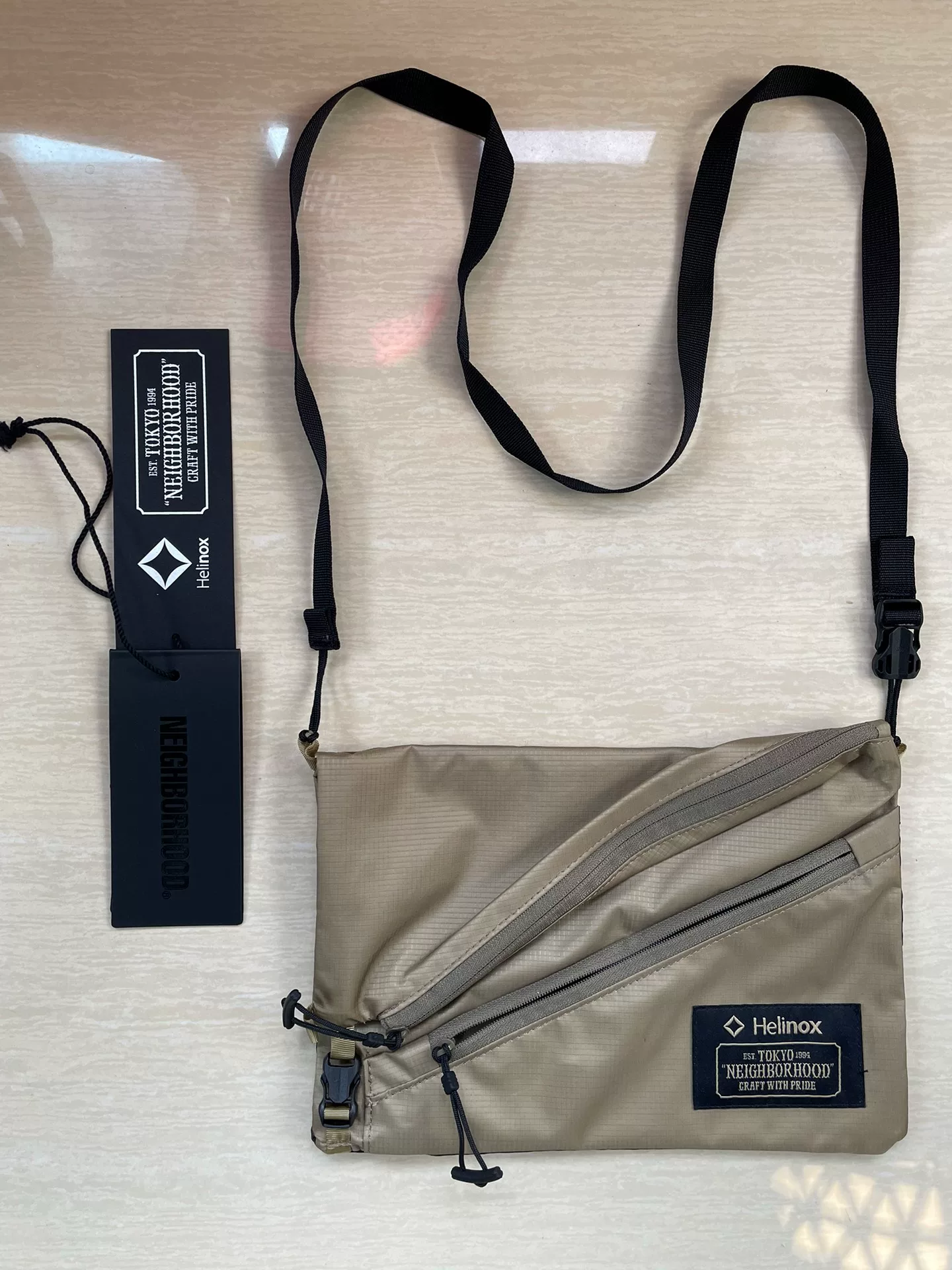 Neighborhood Helinox Musette Waist Bag — detail