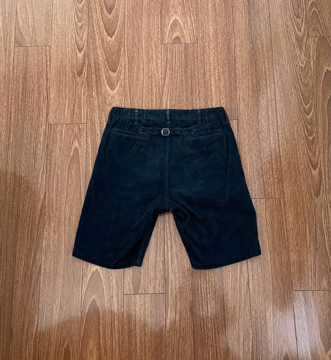 VISVIM Kano Corduroy Chino Shorts — front