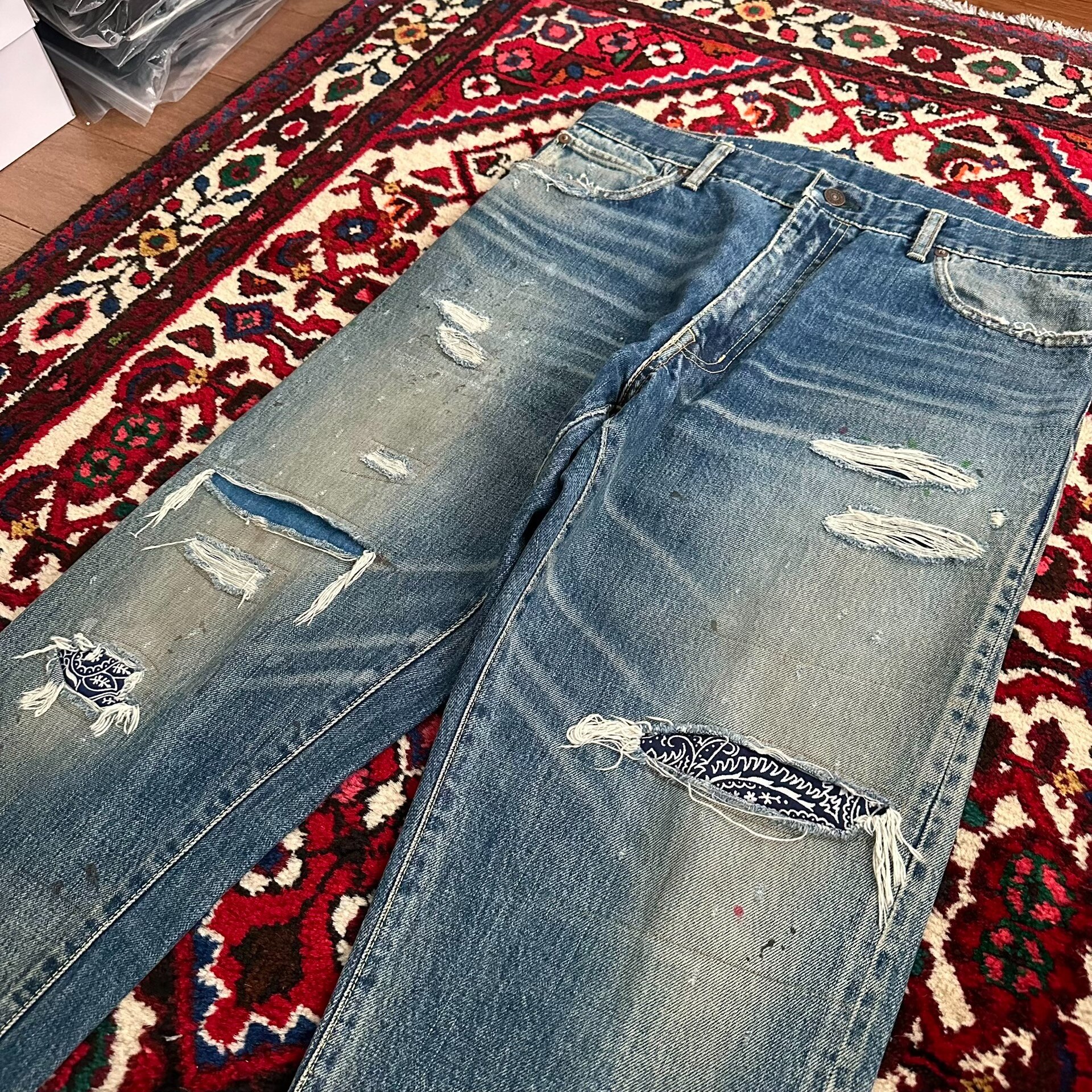 visvim 22AW ICT Journeyman Limited Jeans — label