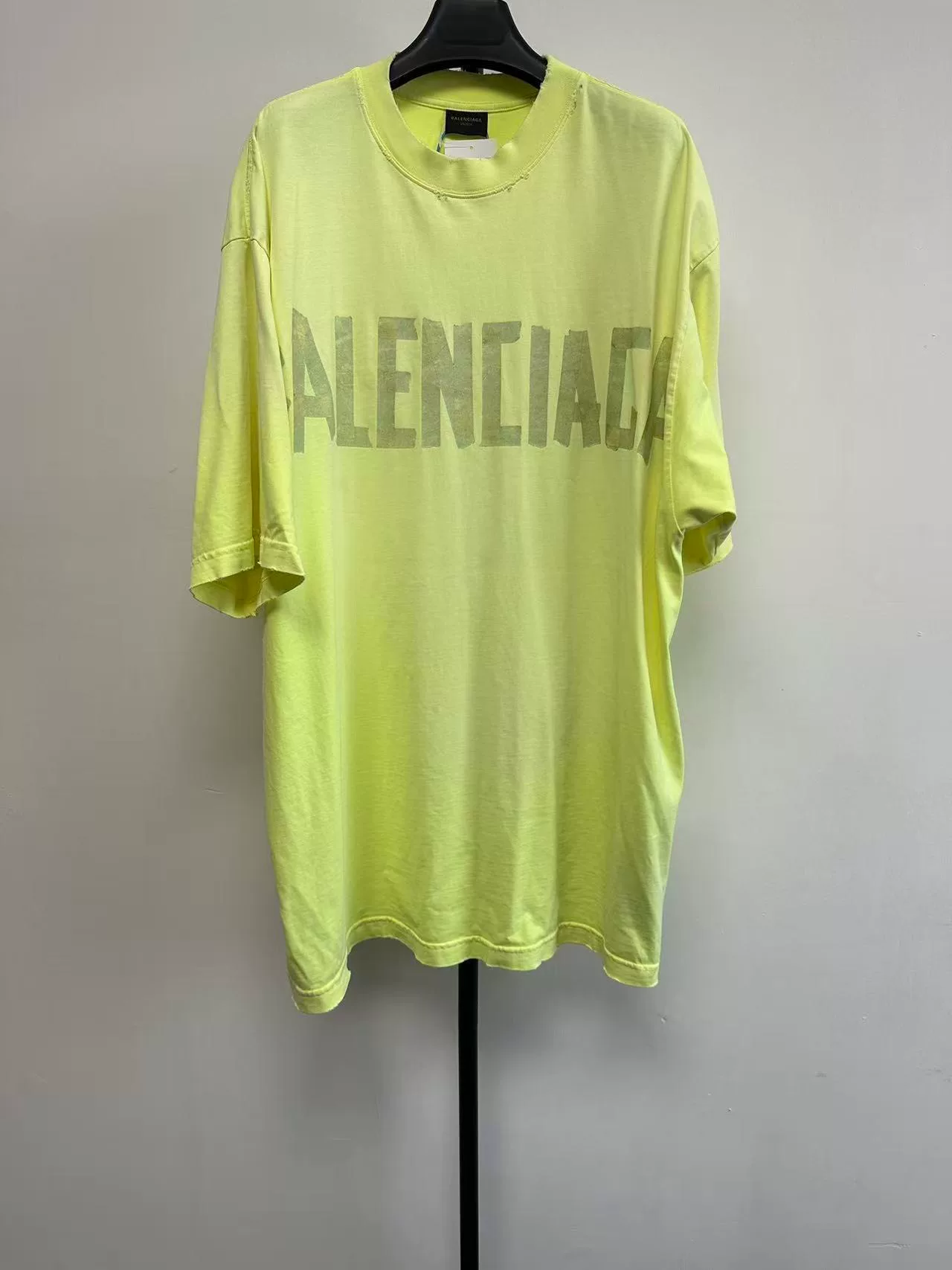 Balenciaga Oversized Logo Print T-shirt