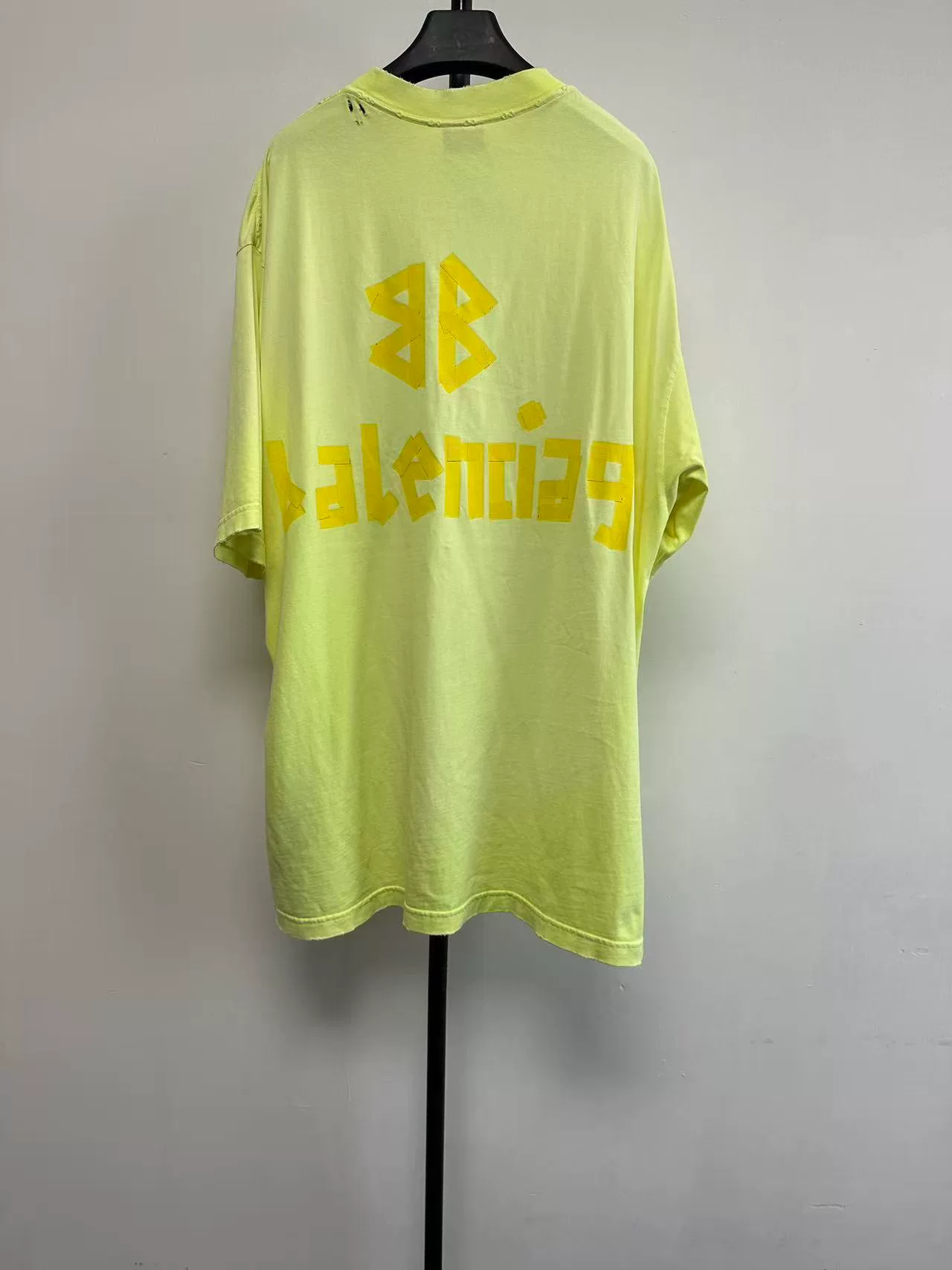 Balenciaga Oversized Logo Print T-shirt — front