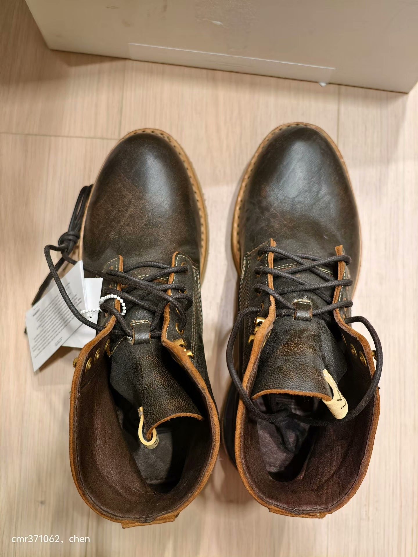 VISVIM 22AW VIRGIL BOOTS FOLK — label