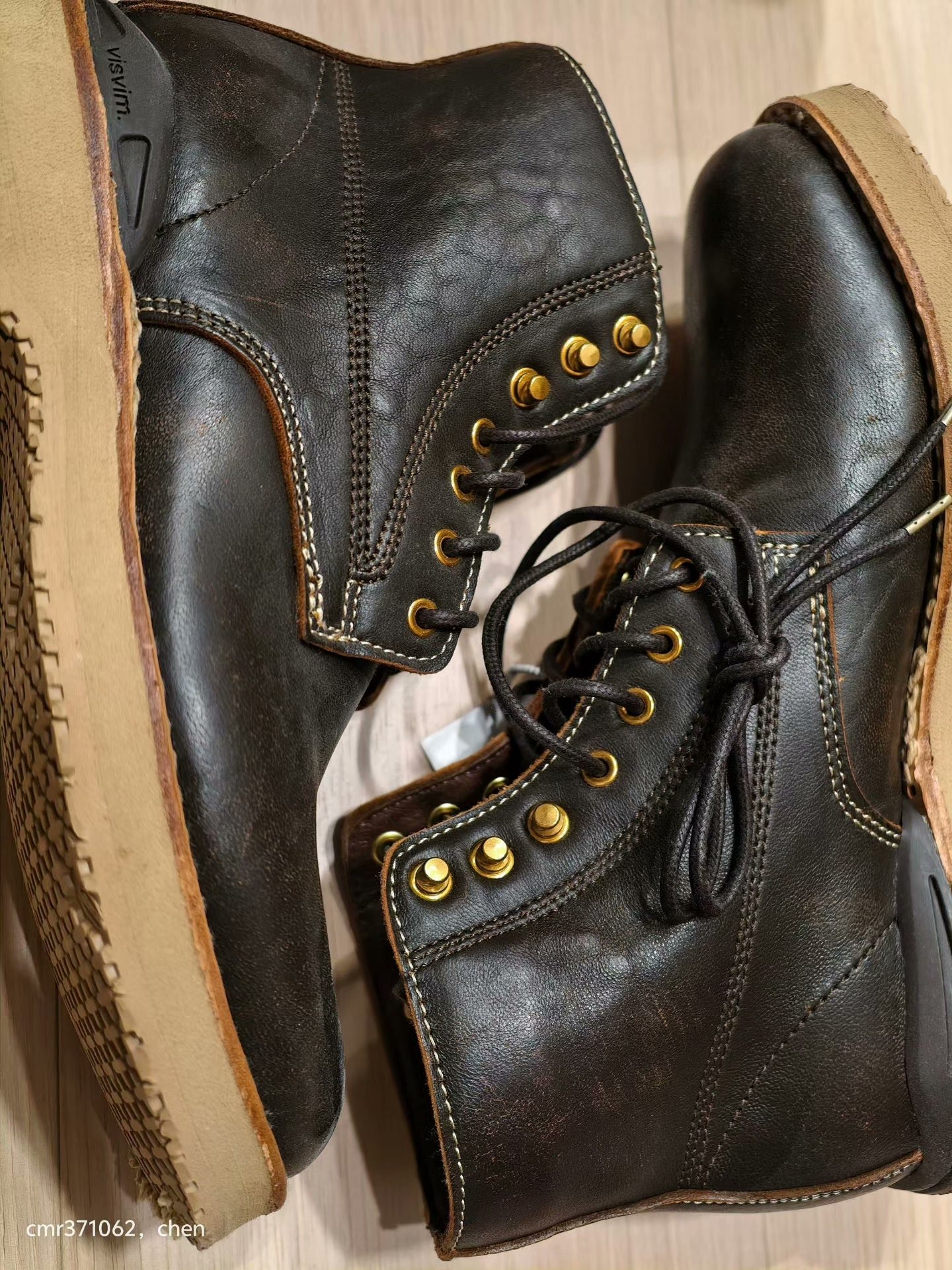 VISVIM 22AW VIRGIL BOOTS FOLK — back