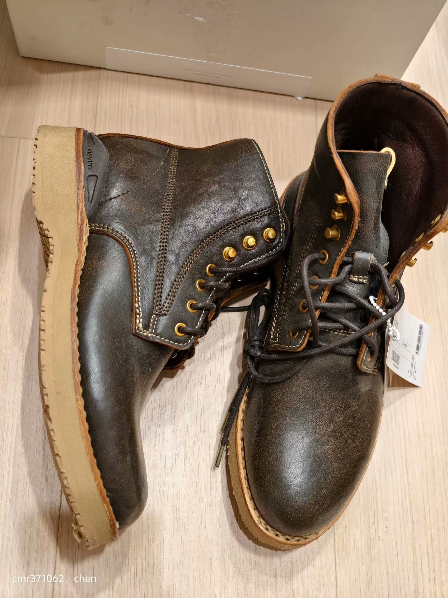 VISVIM 22AW VIRGIL BOOTS FOLK — front