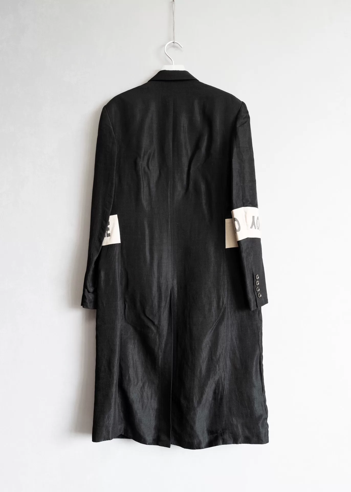 Yohji Yamamoto 08SS Bamboo Fiber Coat — front