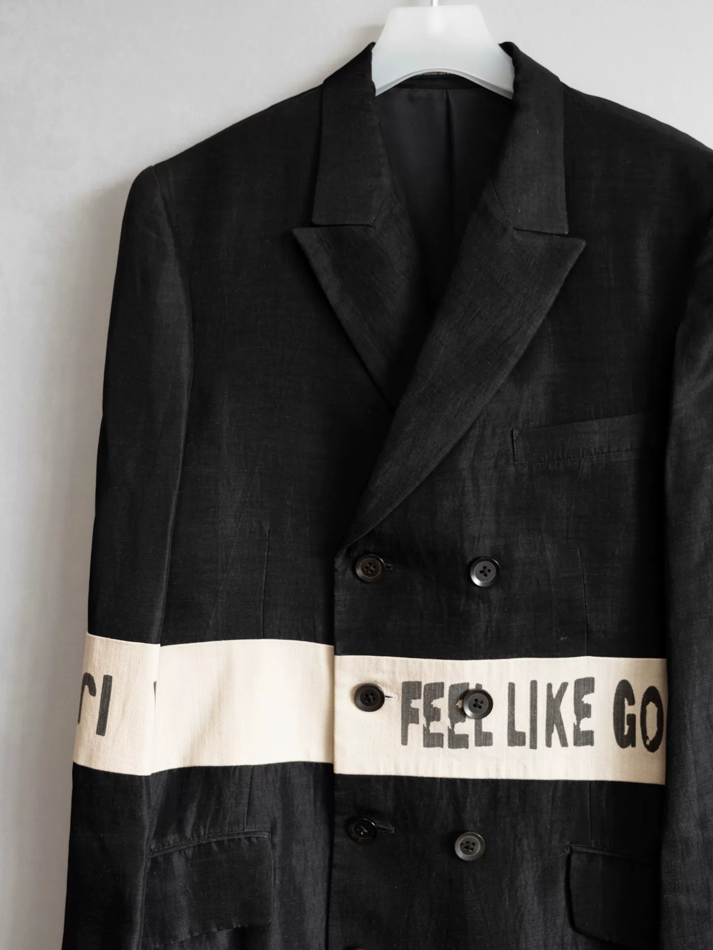 Yohji Yamamoto 08SS Bamboo Fiber Coat — back