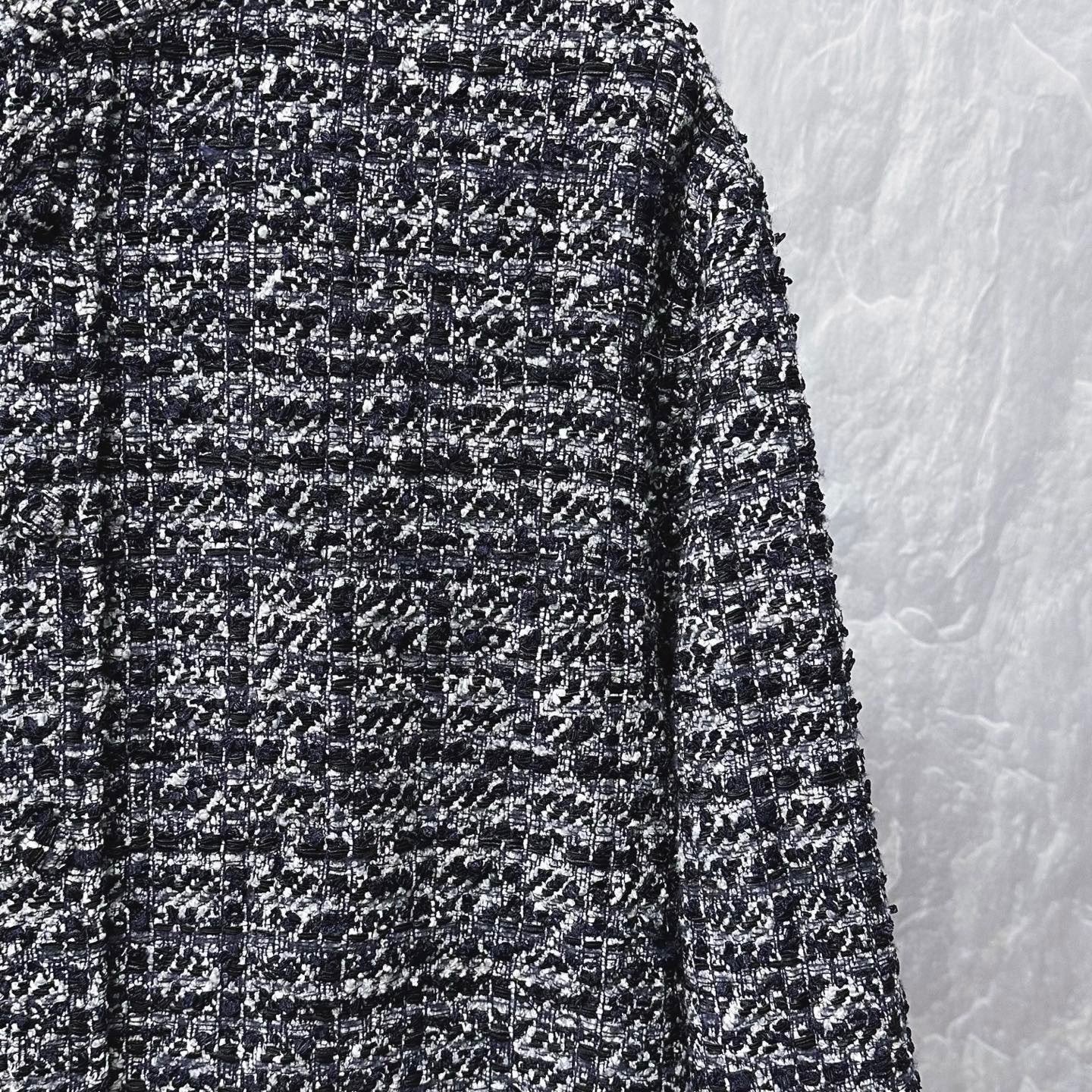 Dior Lewis Hamilton Tweed Shirt Jacket — detail