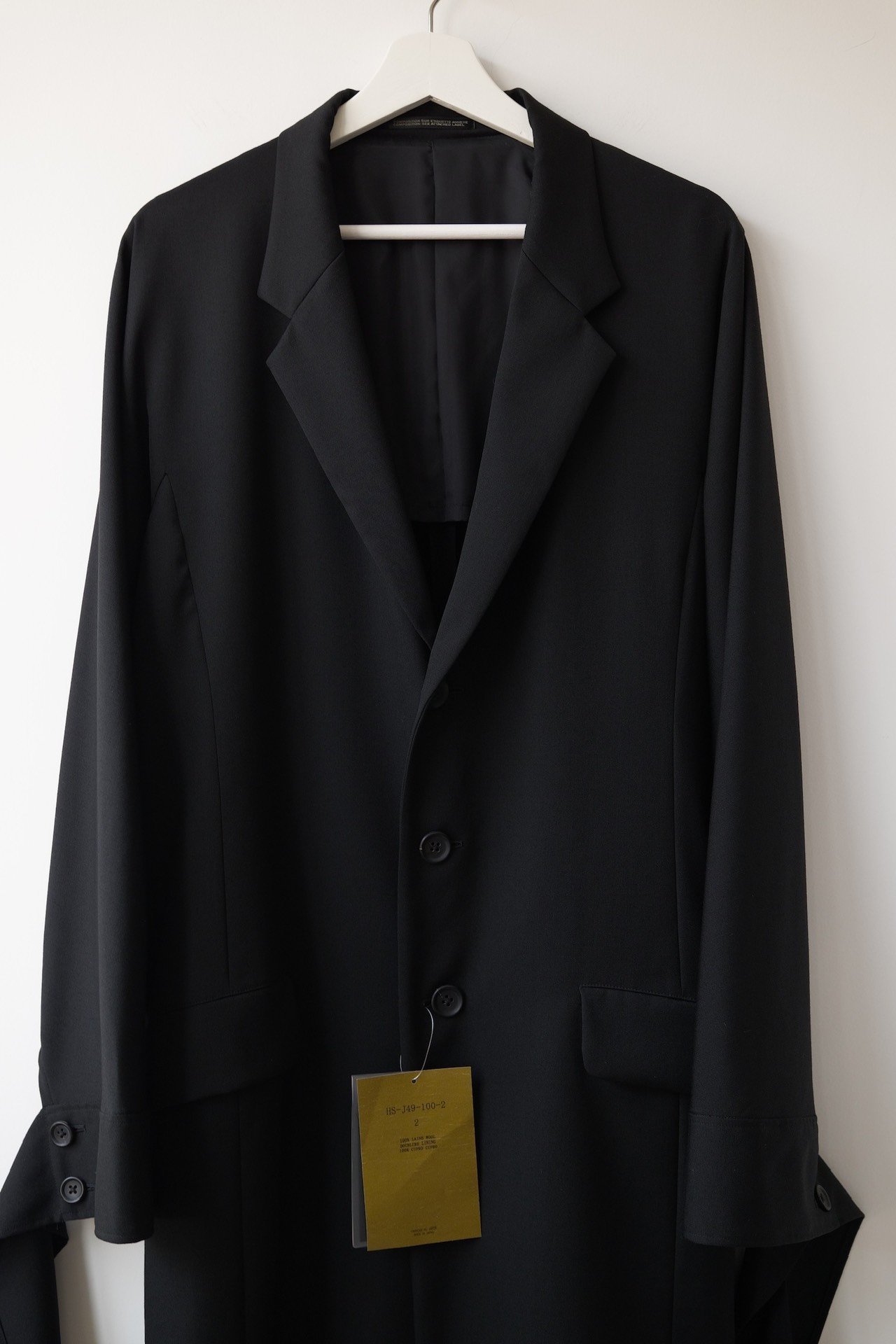 Yohji Yamamoto Pour Homme Strap Coat — front