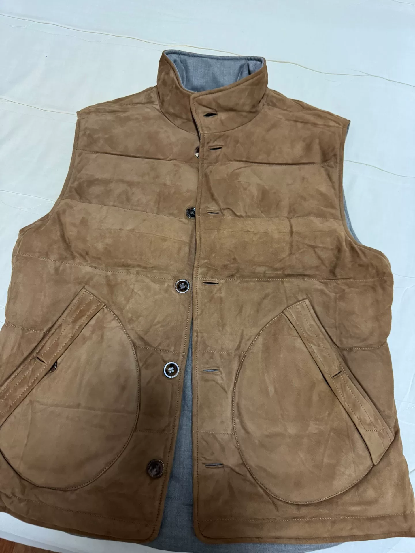 Ralph Lauren Purple Label Mardell Reversible Down Vest