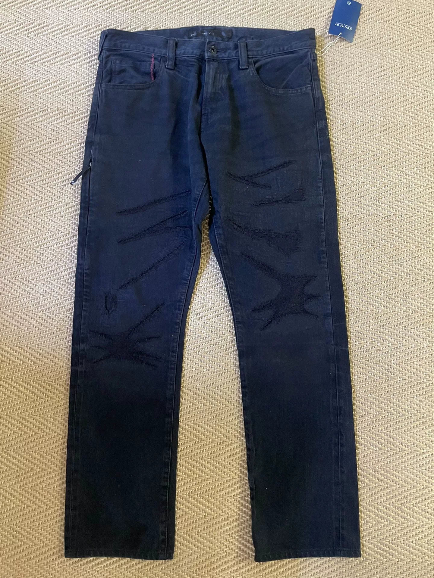 Vanquish & Fragment Distressed Denim Pants