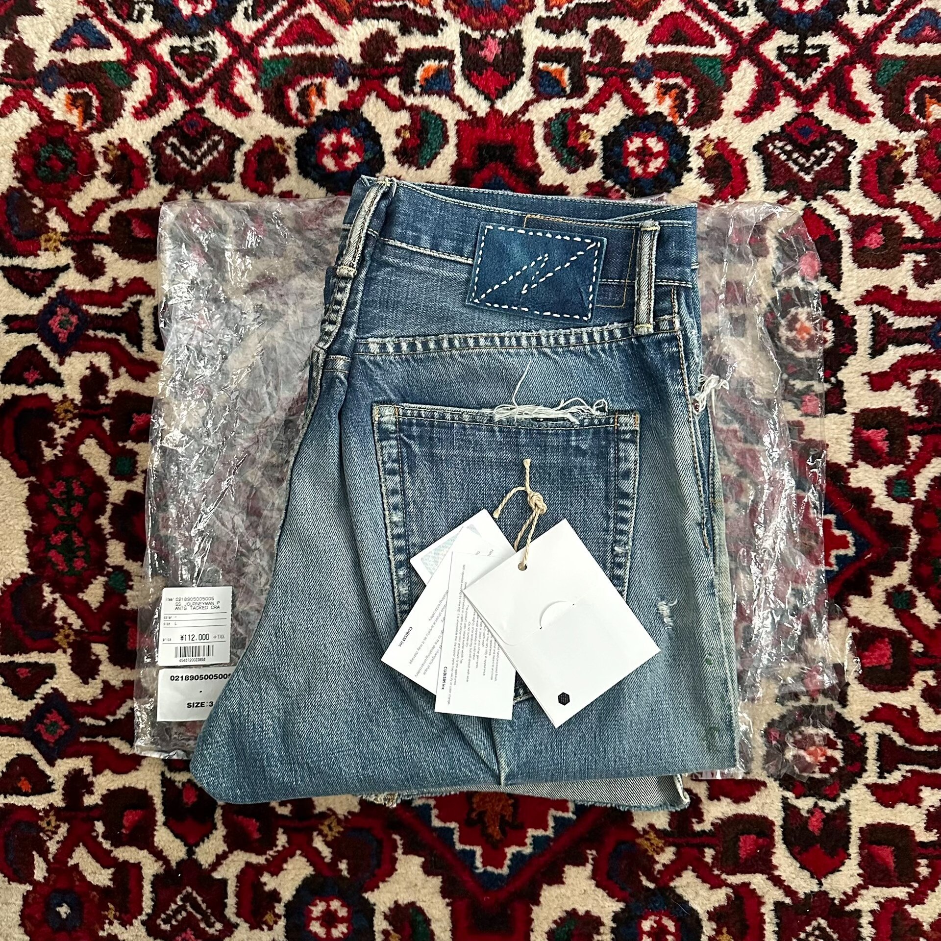 visvim 18aw ICT Journeyman Jeans