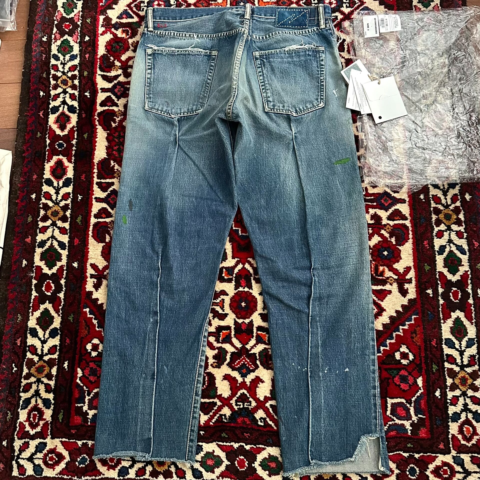 visvim 18aw ICT Journeyman Jeans — detail