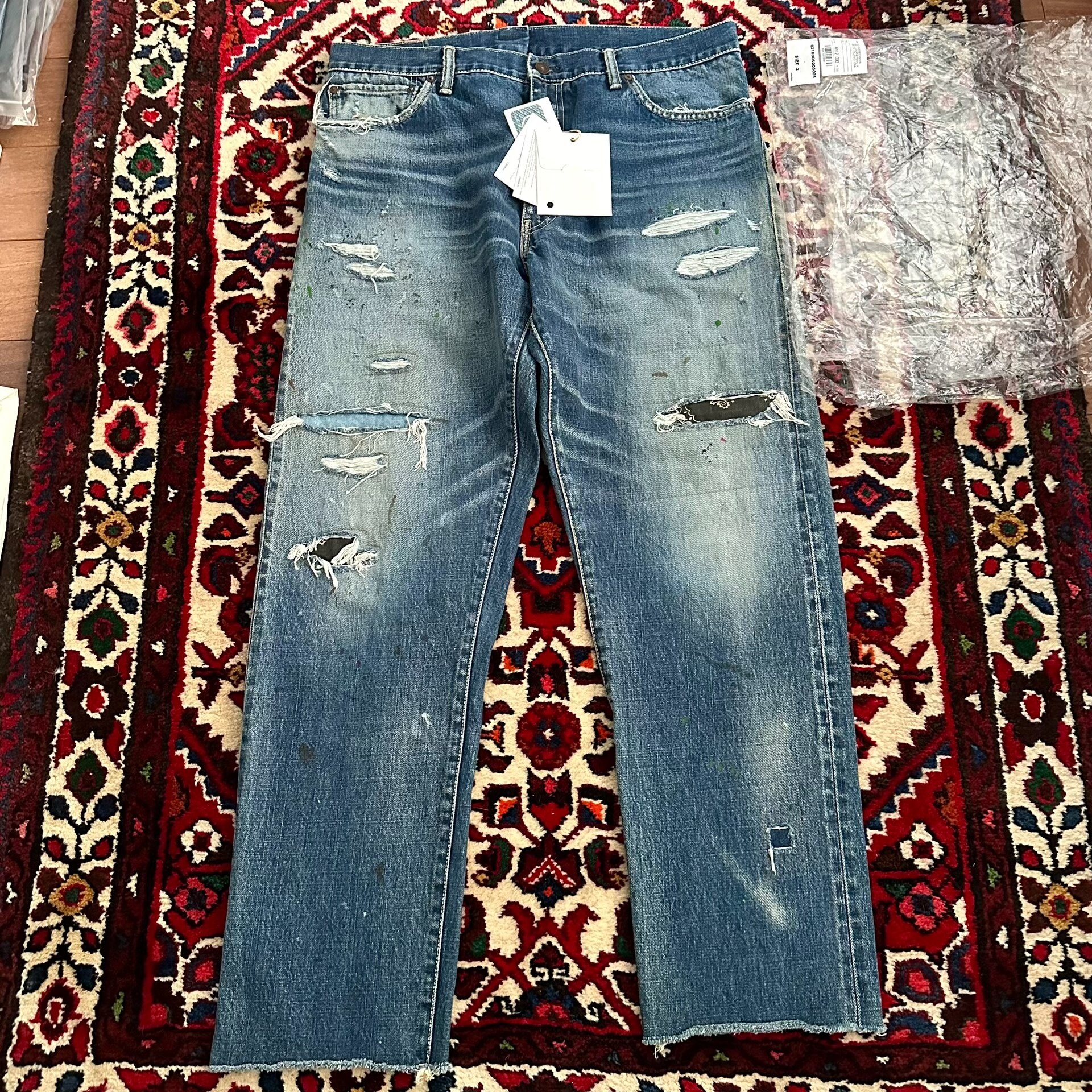 visvim 18aw ICT Journeyman Jeans — front
