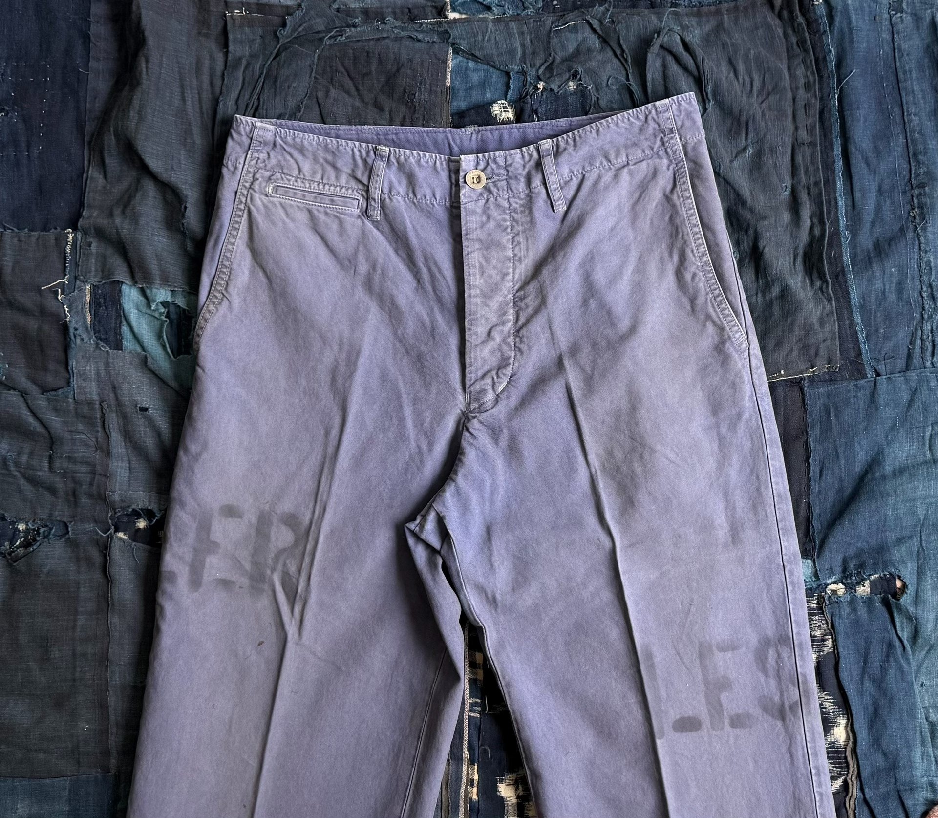 VISVIM 21AW CHINO PANTS DMGD — detail