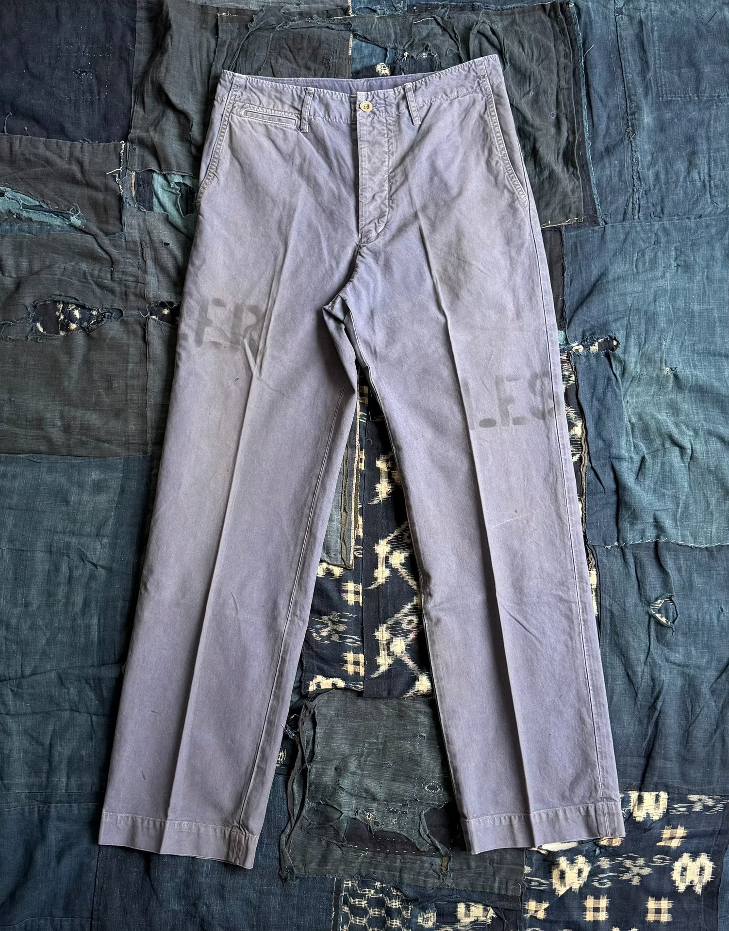 VISVIM 21AW CHINO PANTS DMGD