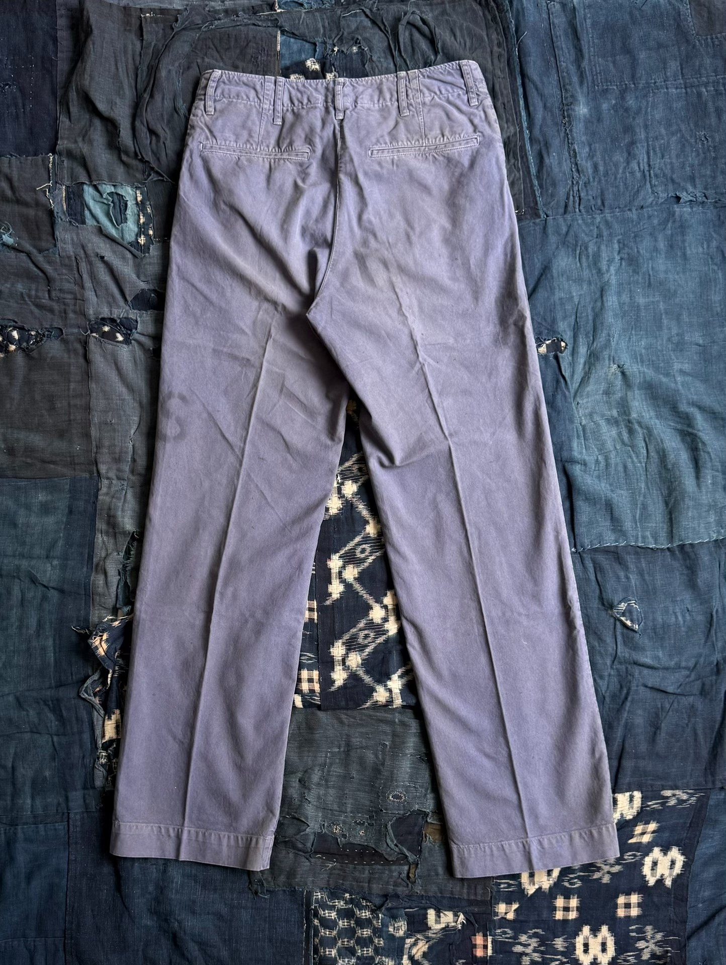 VISVIM 21AW CHINO PANTS DMGD — front