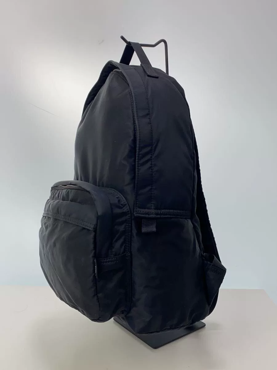 PORTER Black Nylon Backpack — front