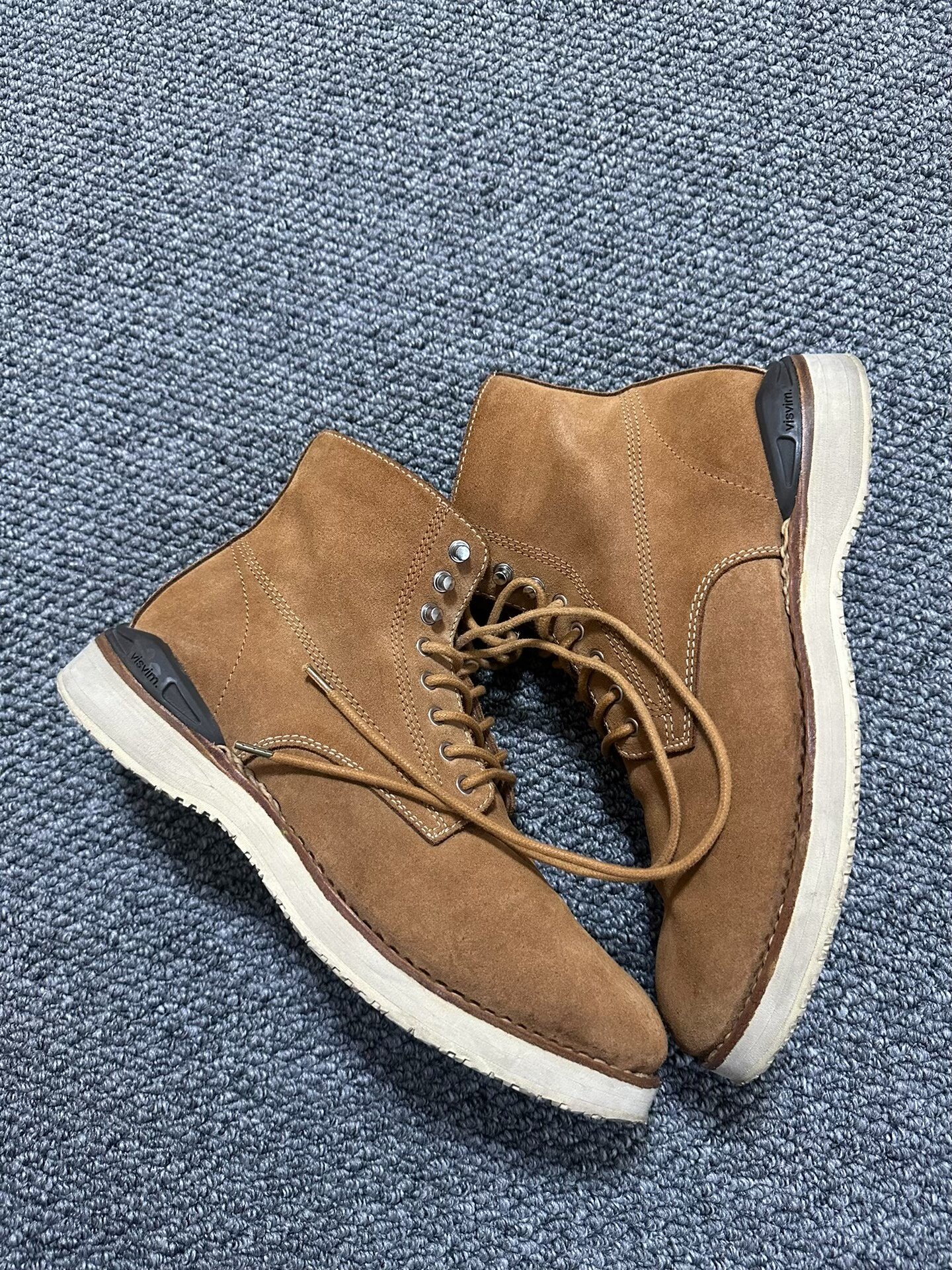 visvim virgil boots — back