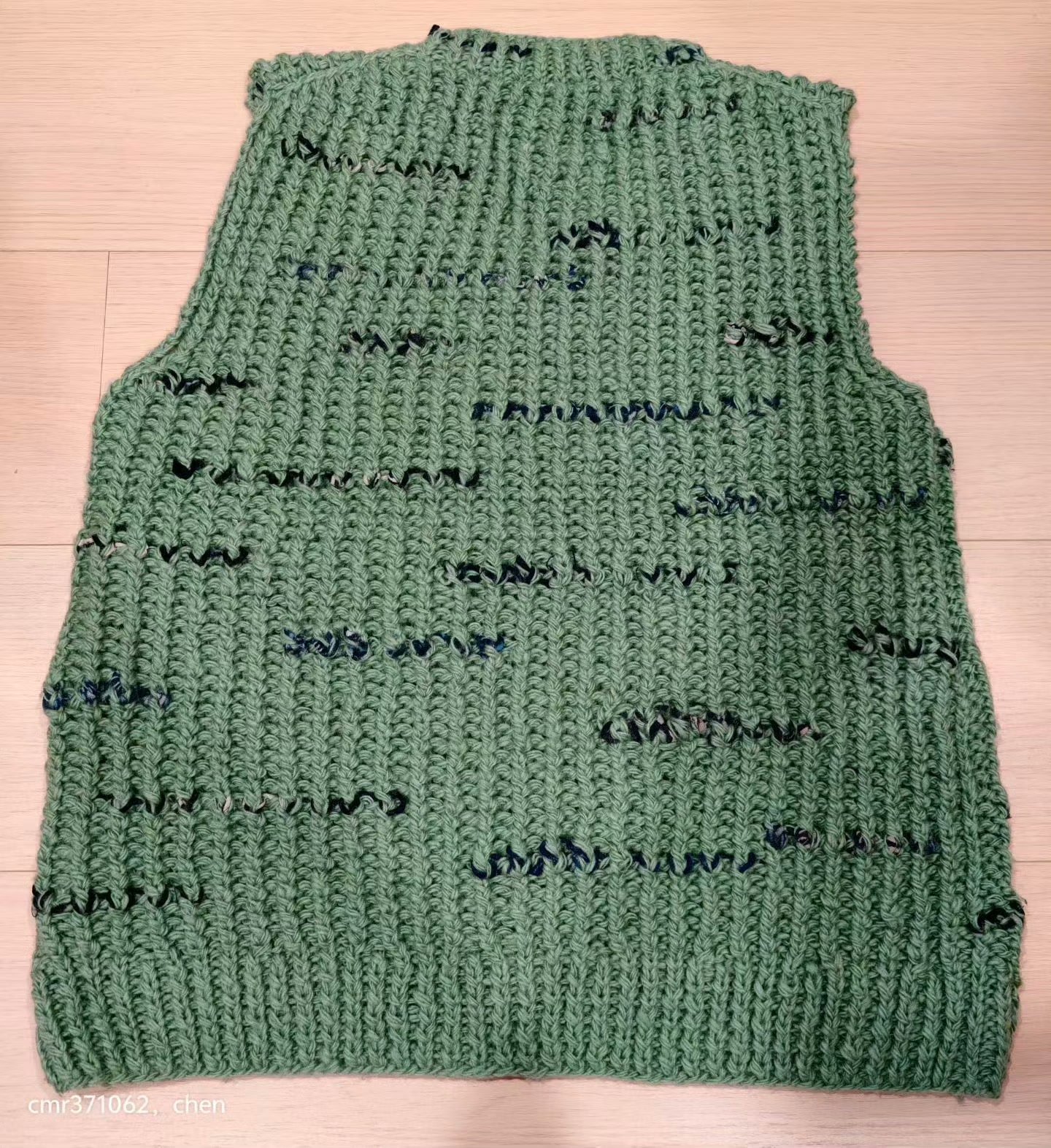 VISVIM V-NECK VEST N.D — detail