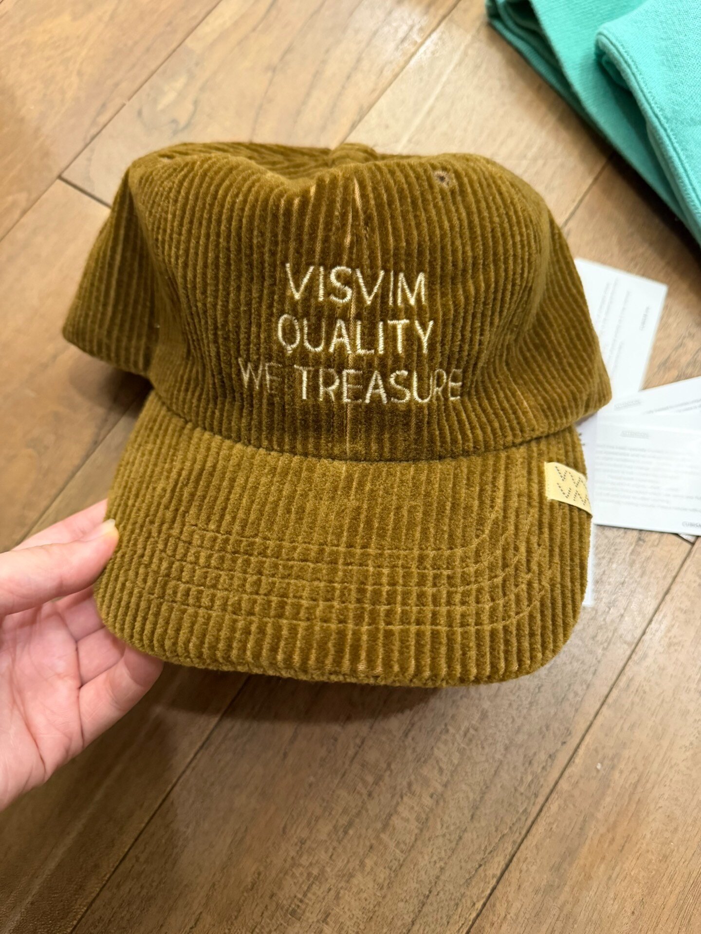 visvim EXCELSIOR II CAP — front