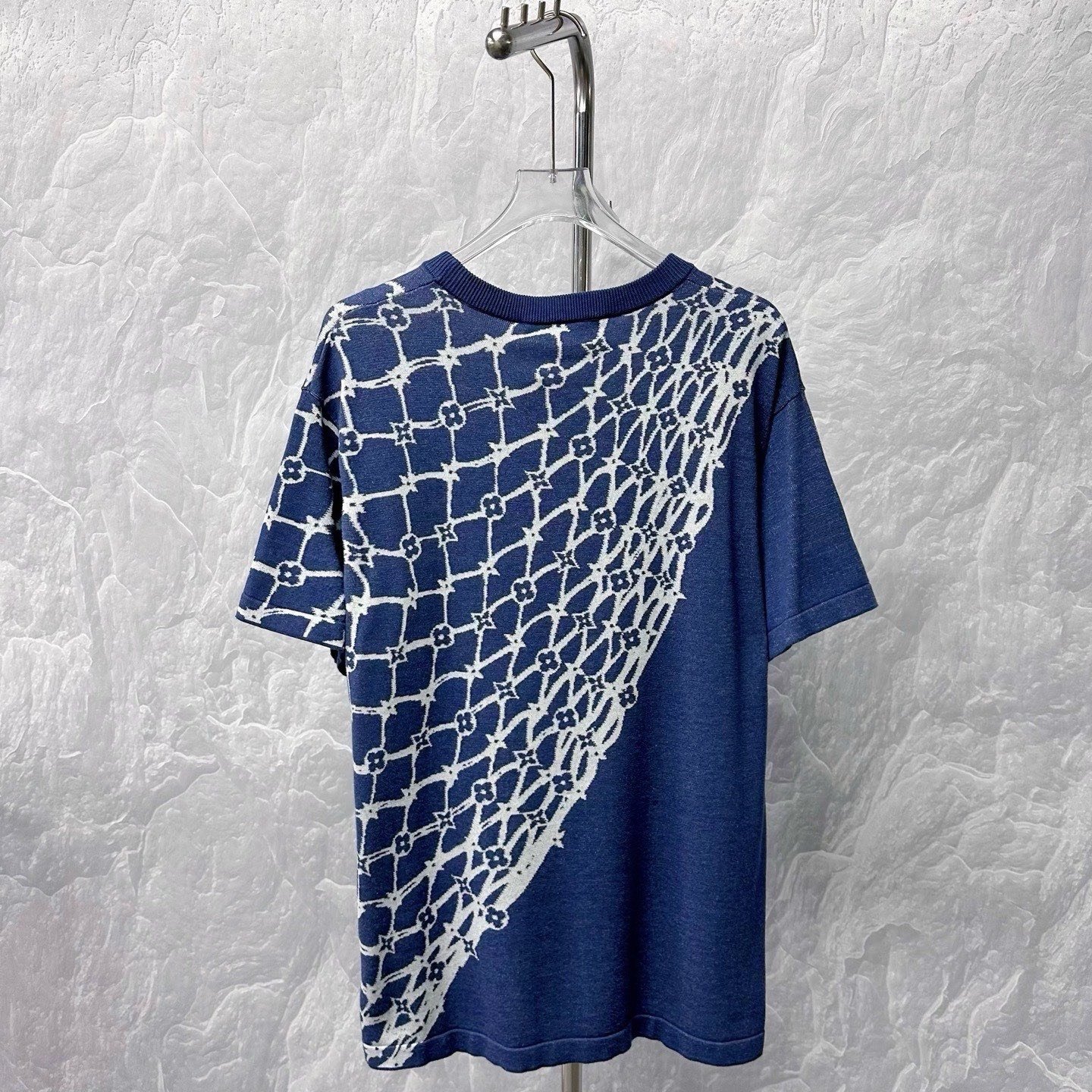 Louis Vuitton FW24 Fishnet Knit Short-Sleeve — back