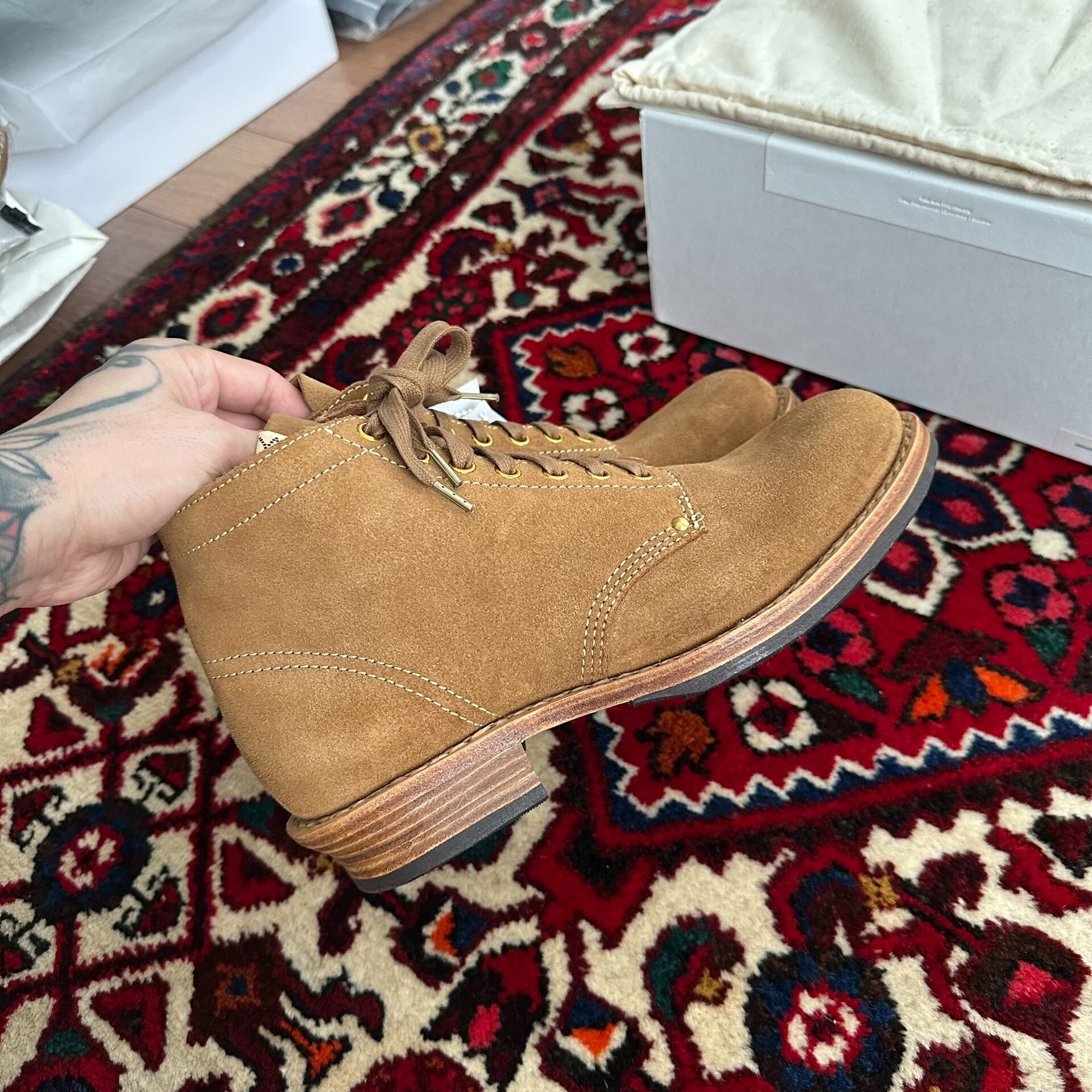 visvim 25AW Brigadier Boots — detail