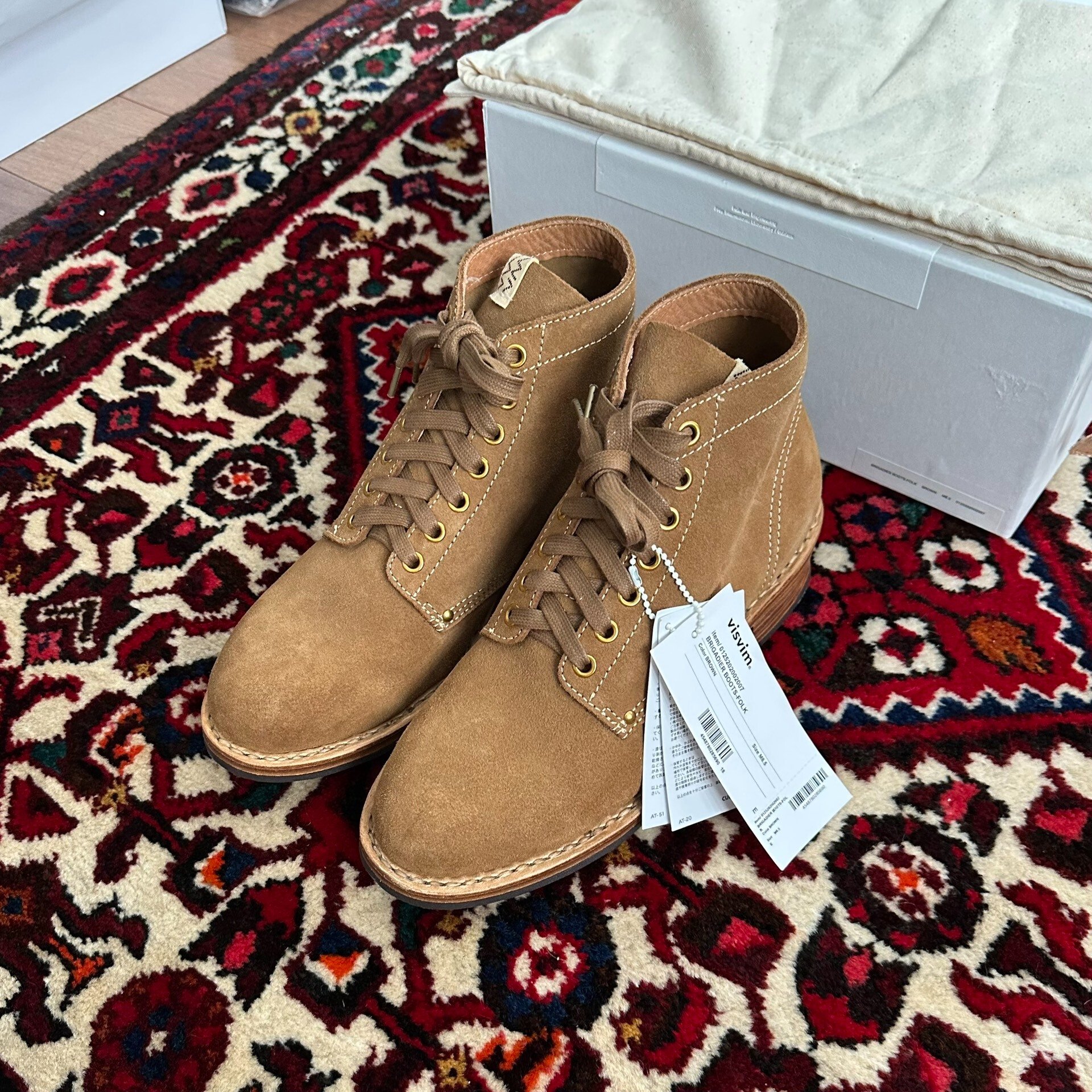 visvim 25AW Brigadier Boots — front