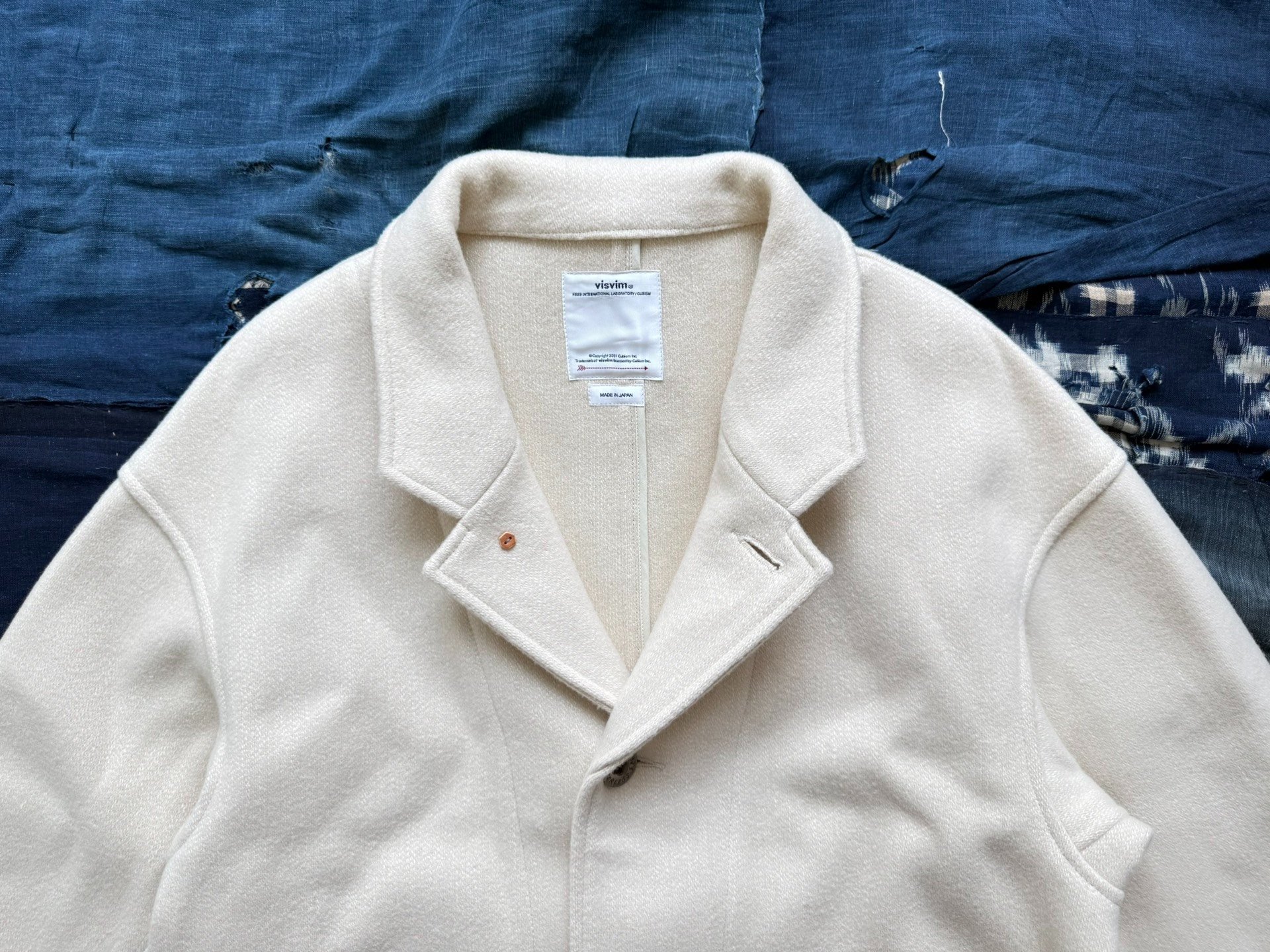 VISVIM 21AW HAYWARD JKT MELTON — back