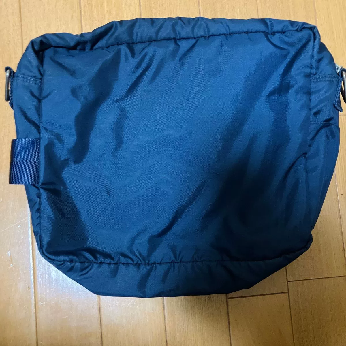 Porter Air Force Blue Crossbody Shoulder Bag — label