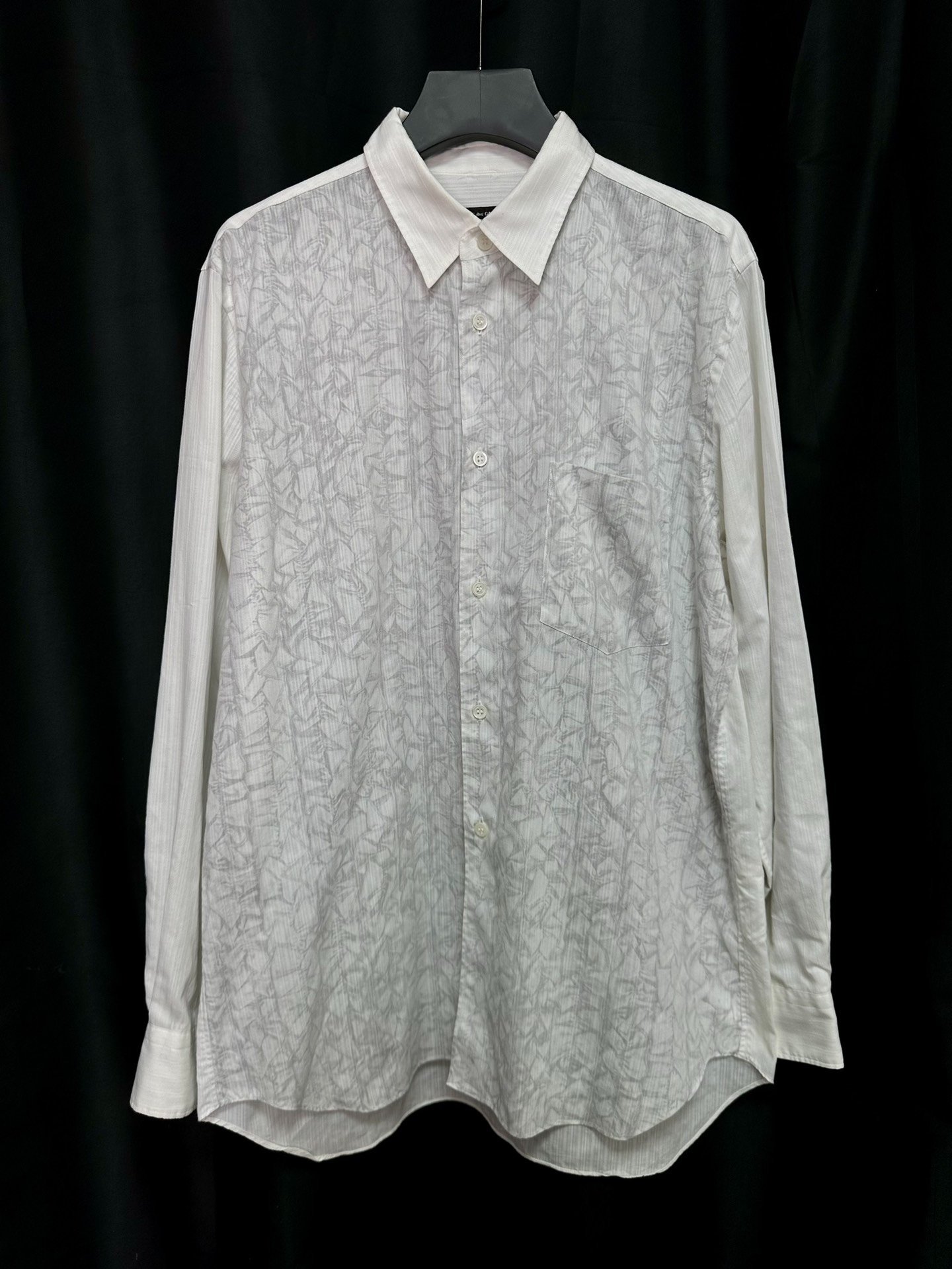 Comme des Garçons 1998AW Pleated Shirt