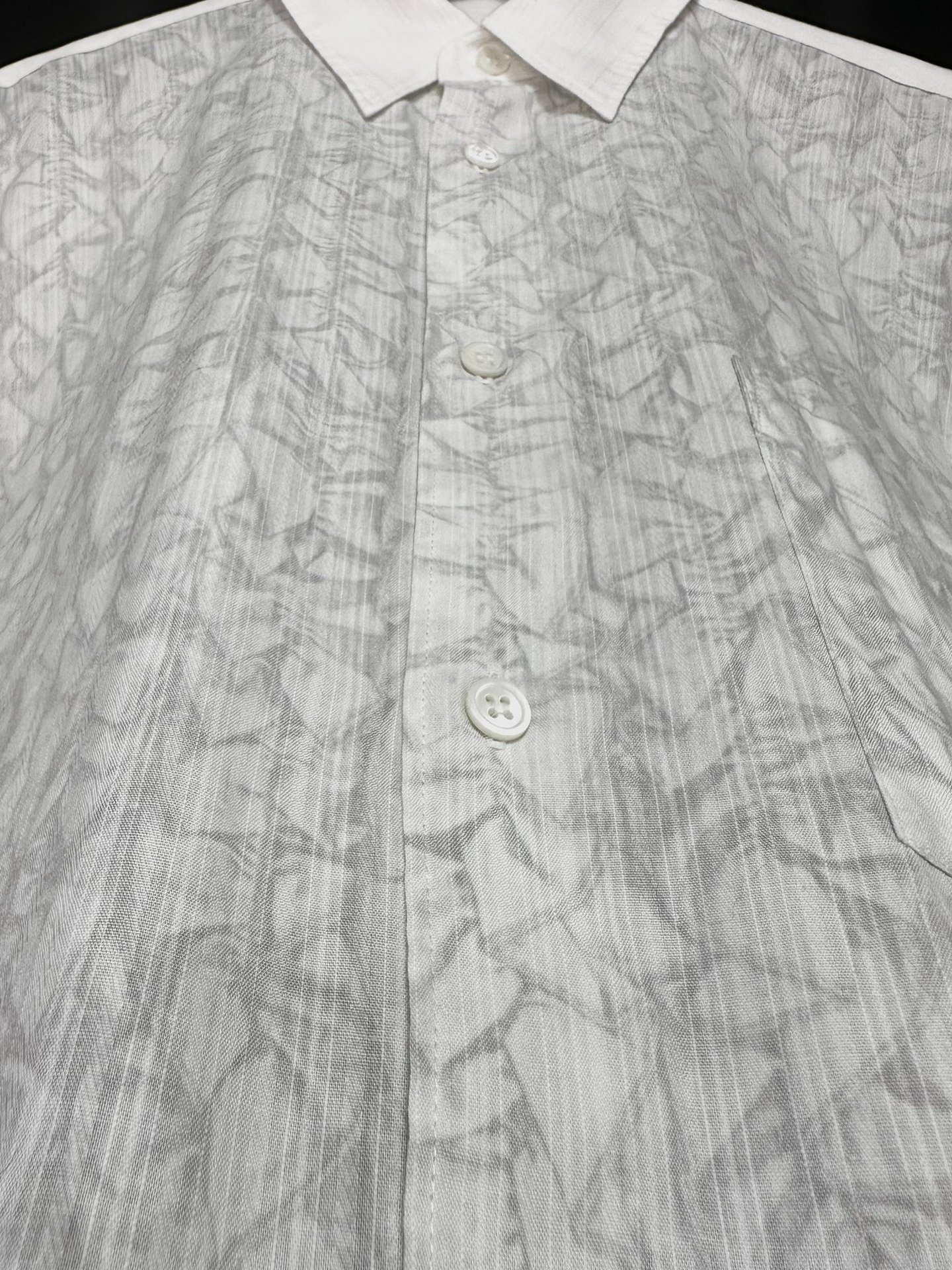 Comme des Garçons 1998AW Pleated Shirt — back