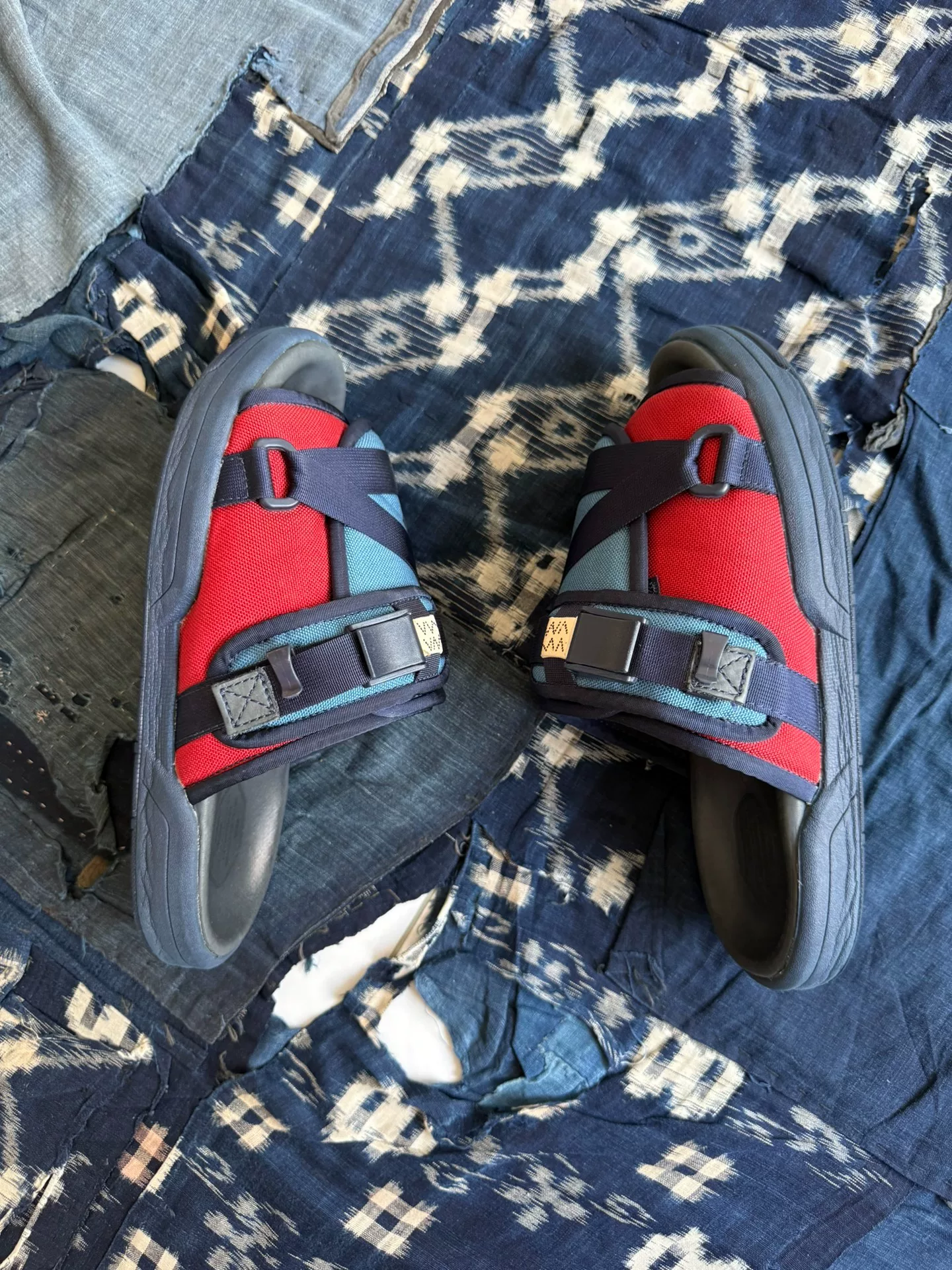 VISVIM CHRISTO Slippers M Size — detail
