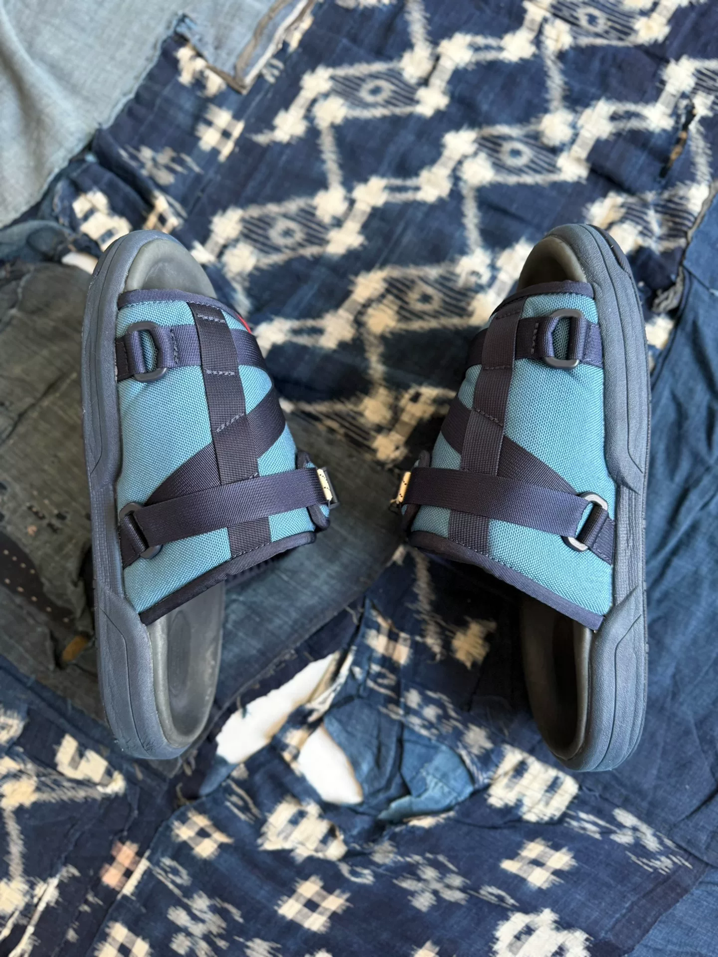VISVIM CHRISTO Slippers M Size — back