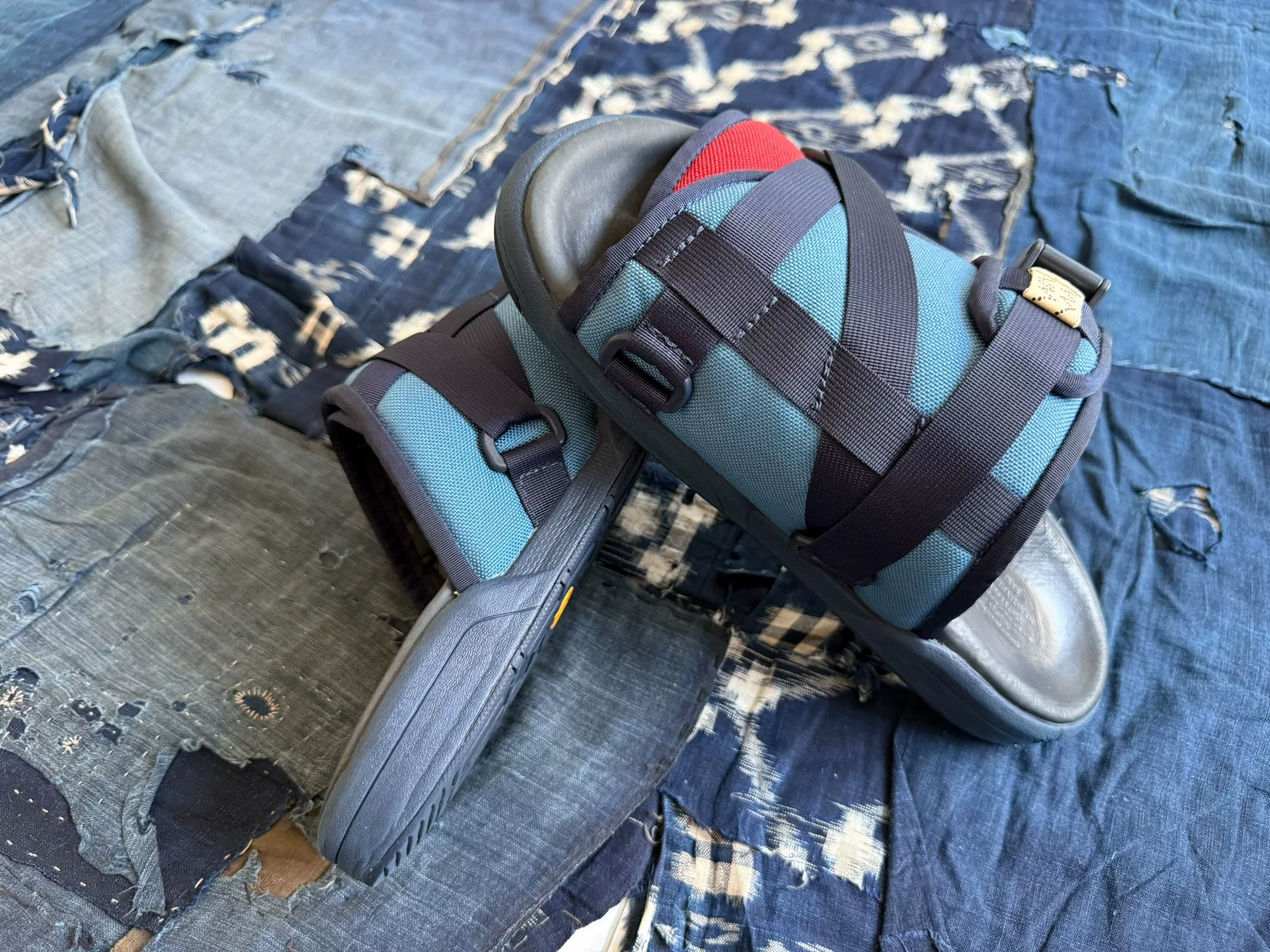VISVIM CHRISTO Slippers M Size — front