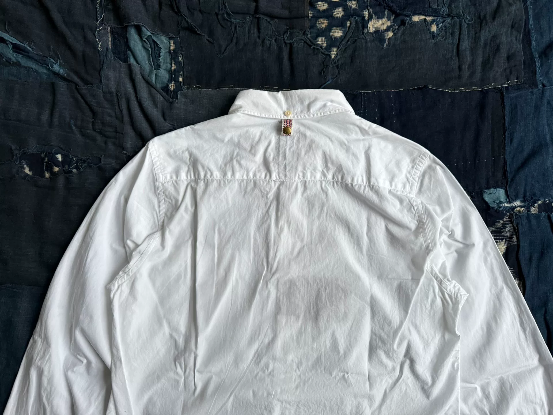 visvim 15AW Fatigues BD Shirt L/S — label