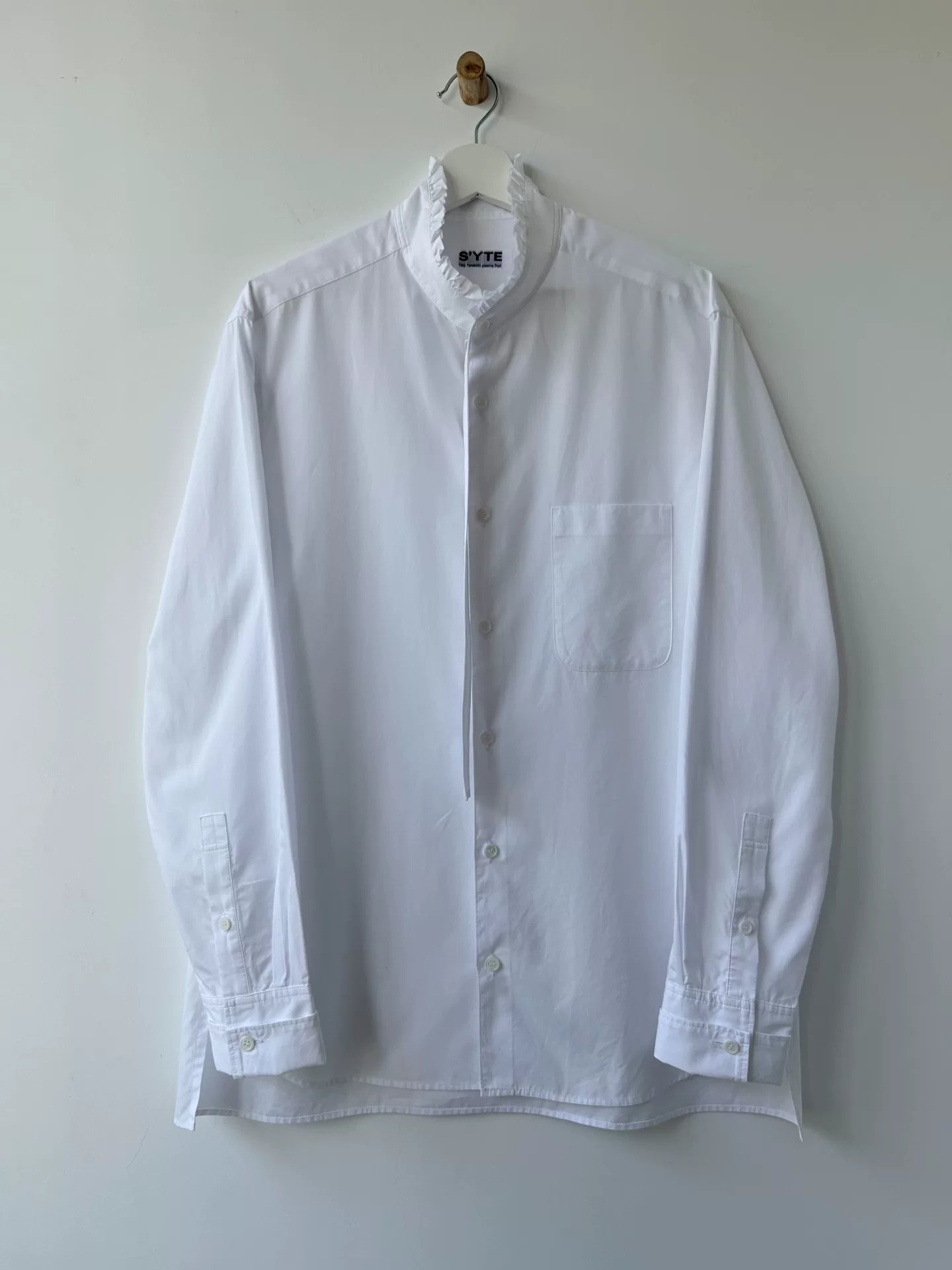 Yohji Yamamoto 22AW Cotton Collar Shirt