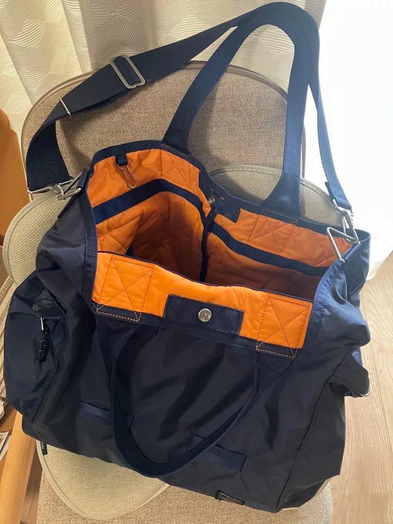 Porter Force 2way Large Travel Bag — detail