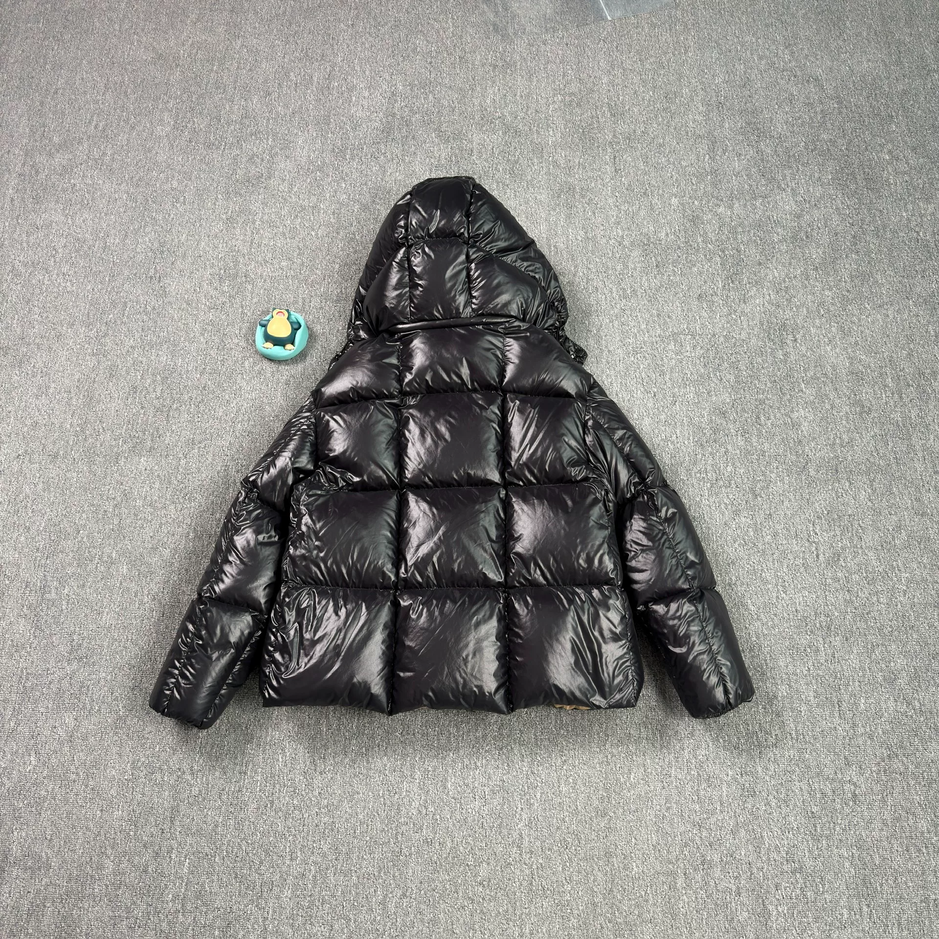 Moncler Parana Black Down Jacket — front