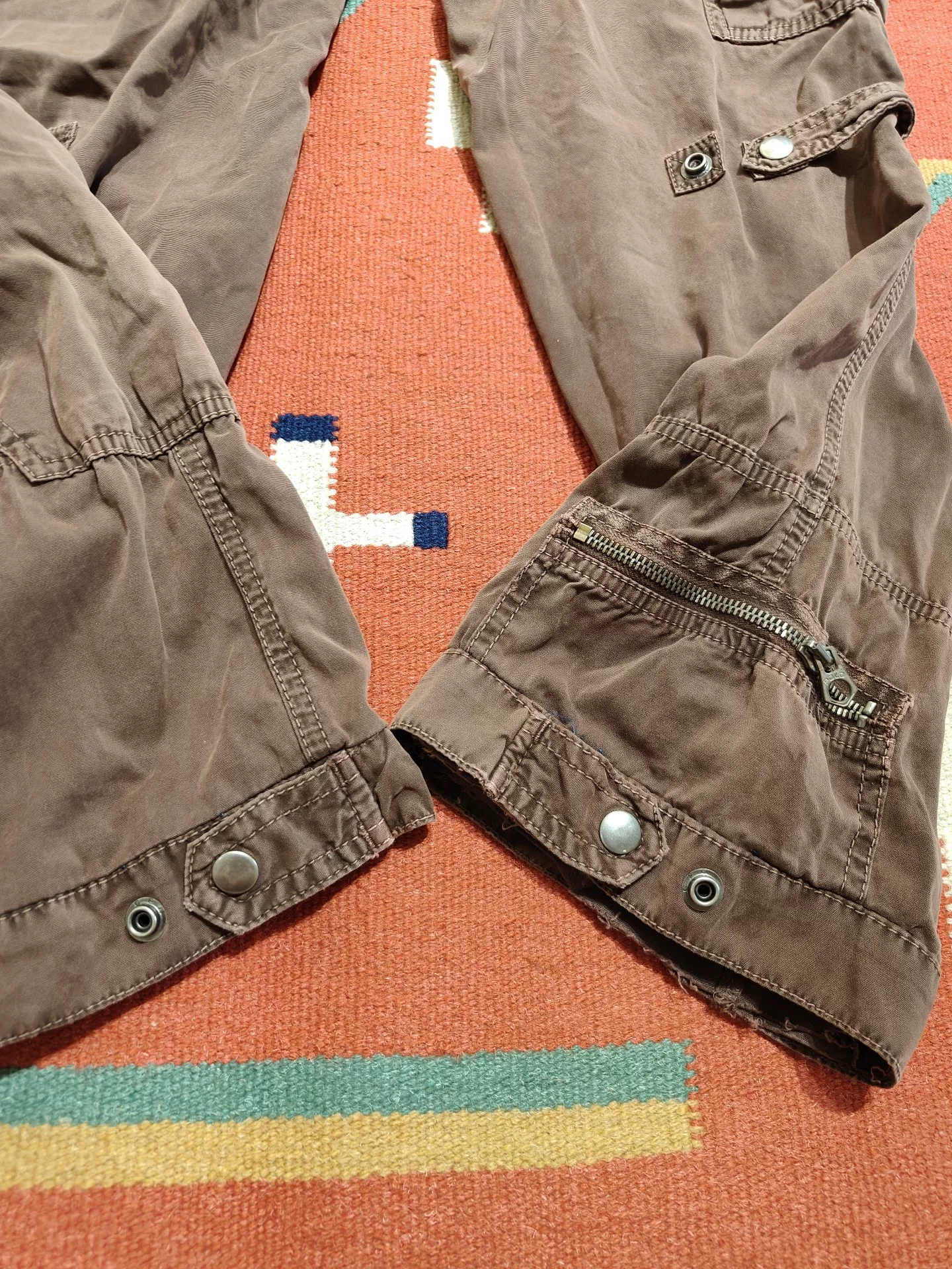 Ralph Lauren Brown Cargo Pants — label