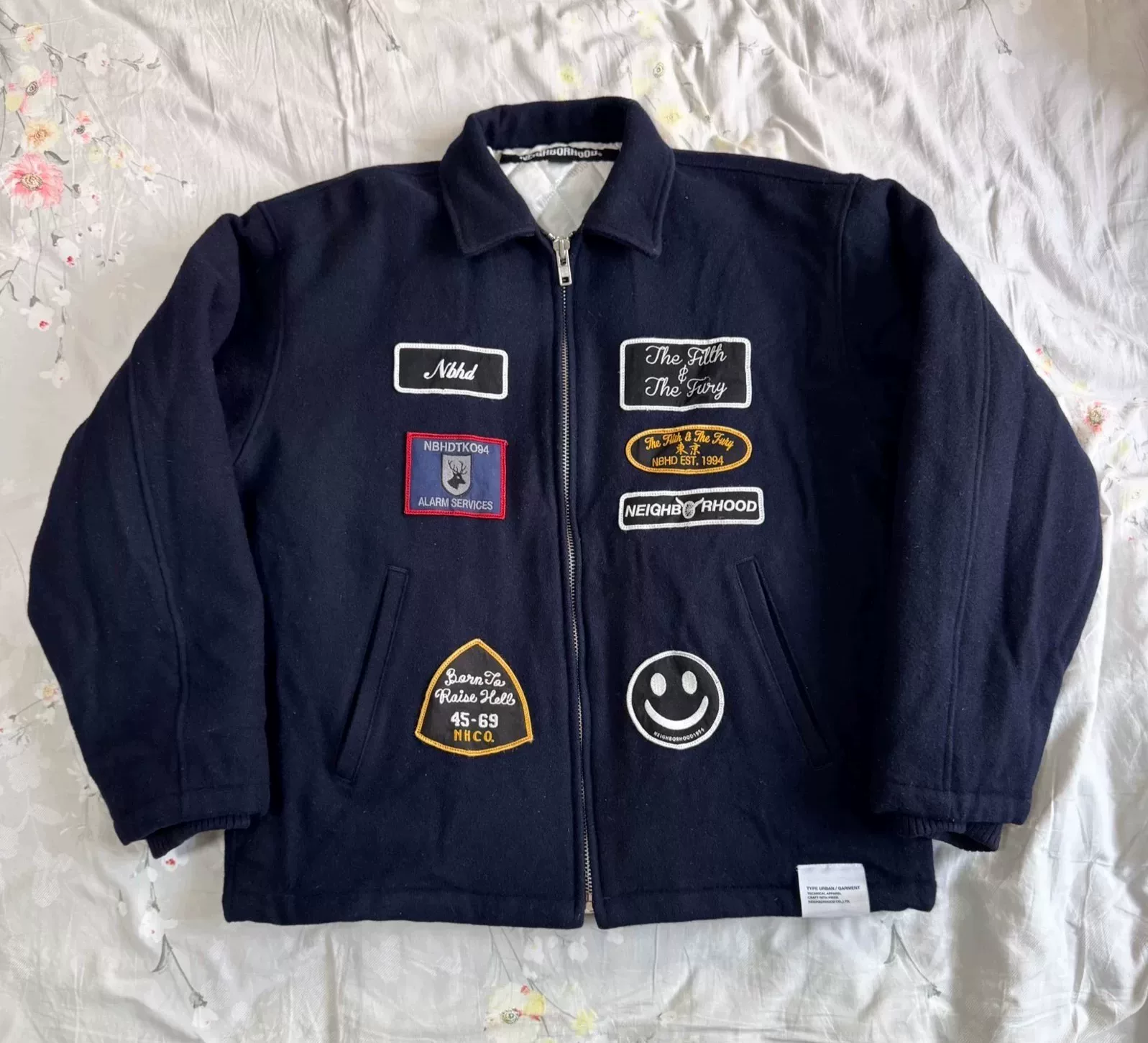 Neighborhood 23AW Embroidered Wool Jacket
