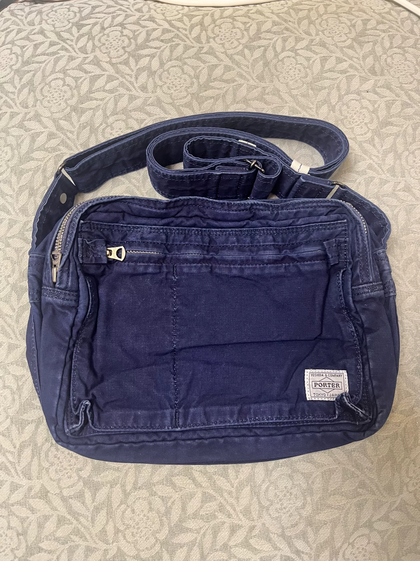 Porter Classic Indigo Crossbody Bag