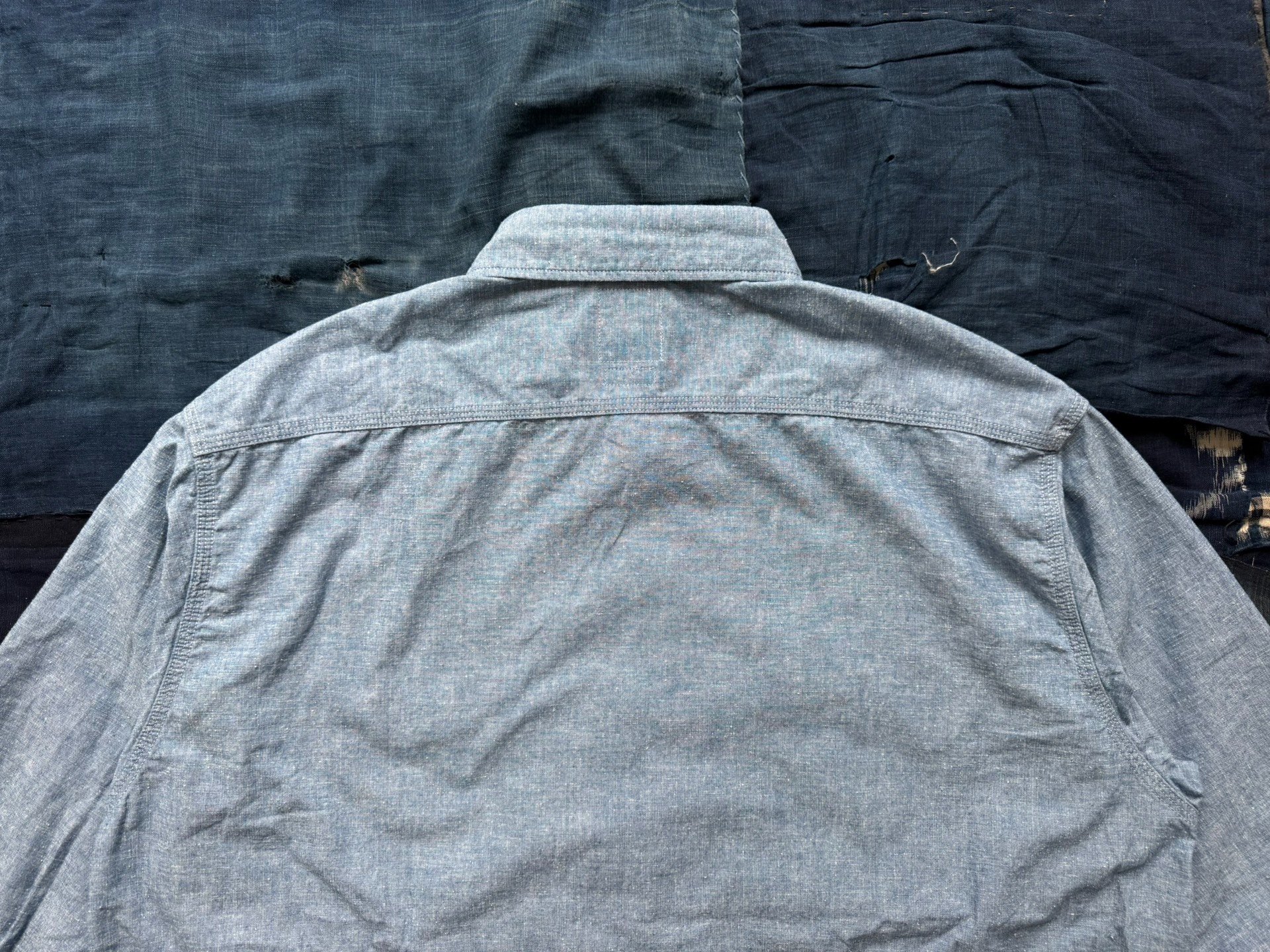 VISVIM 26SS BRIGGS CHAMBRAY SHIRT — label