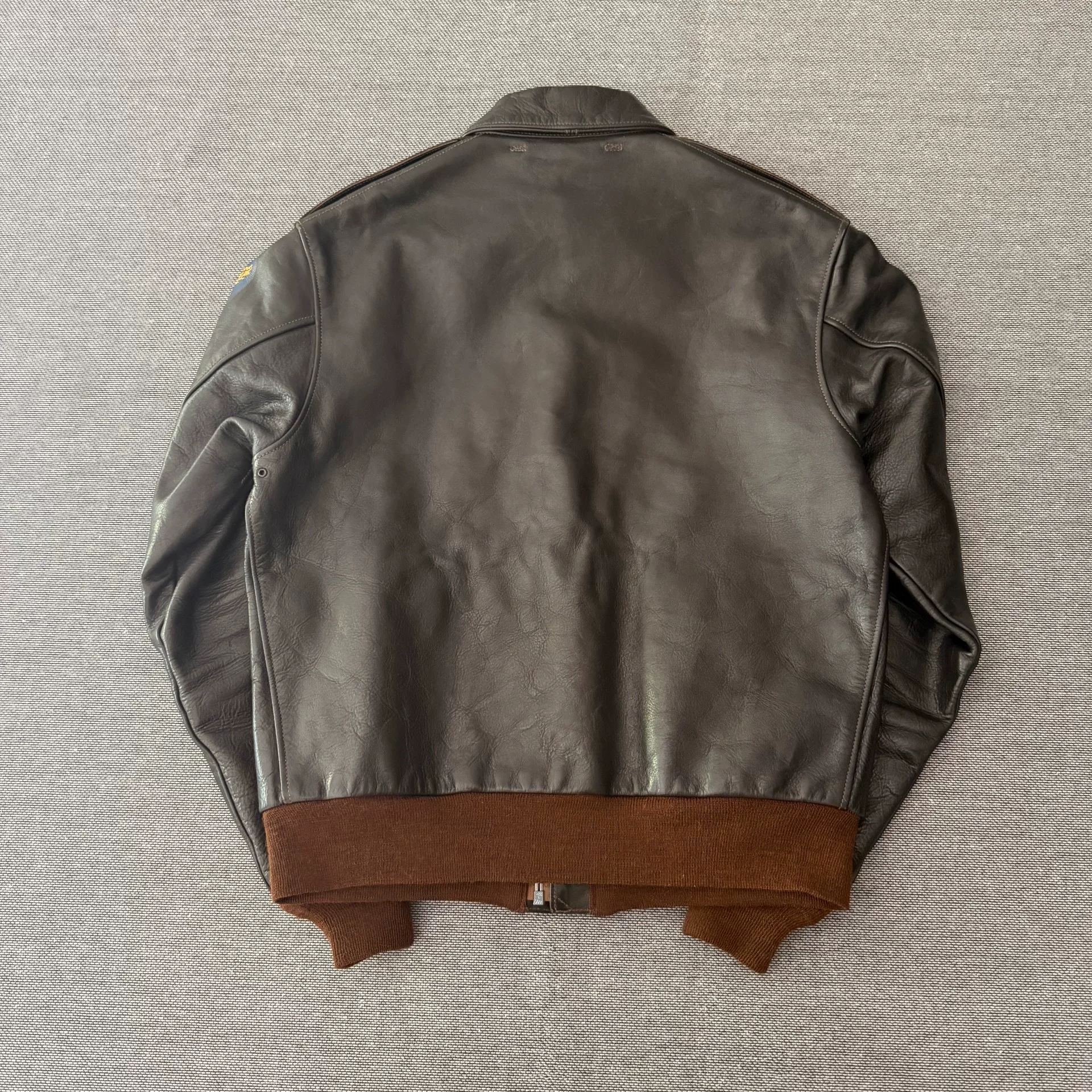 Toys McCoy Horsehide A2 Flight Jacket — front