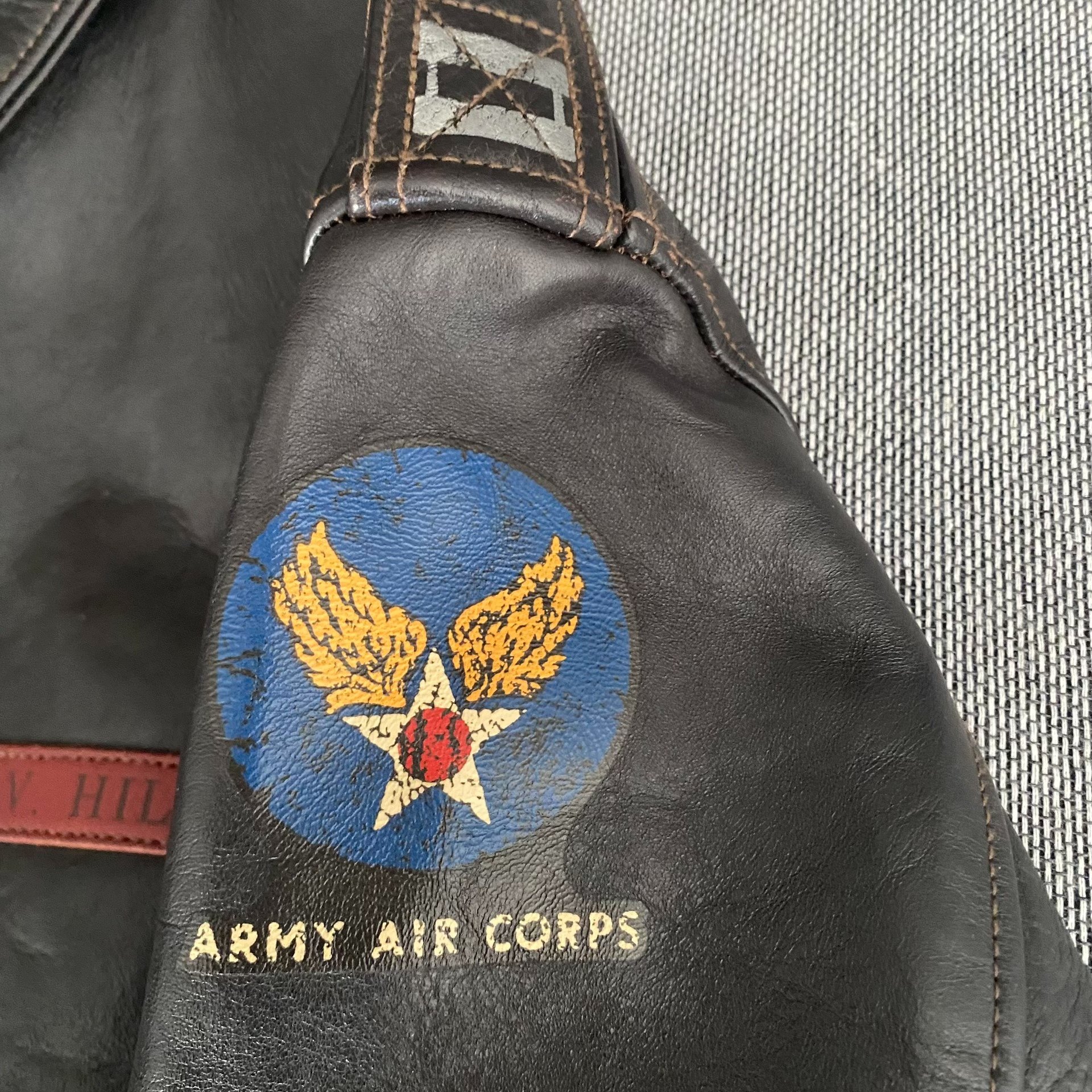 Toys McCoy Horsehide A2 Flight Jacket — back