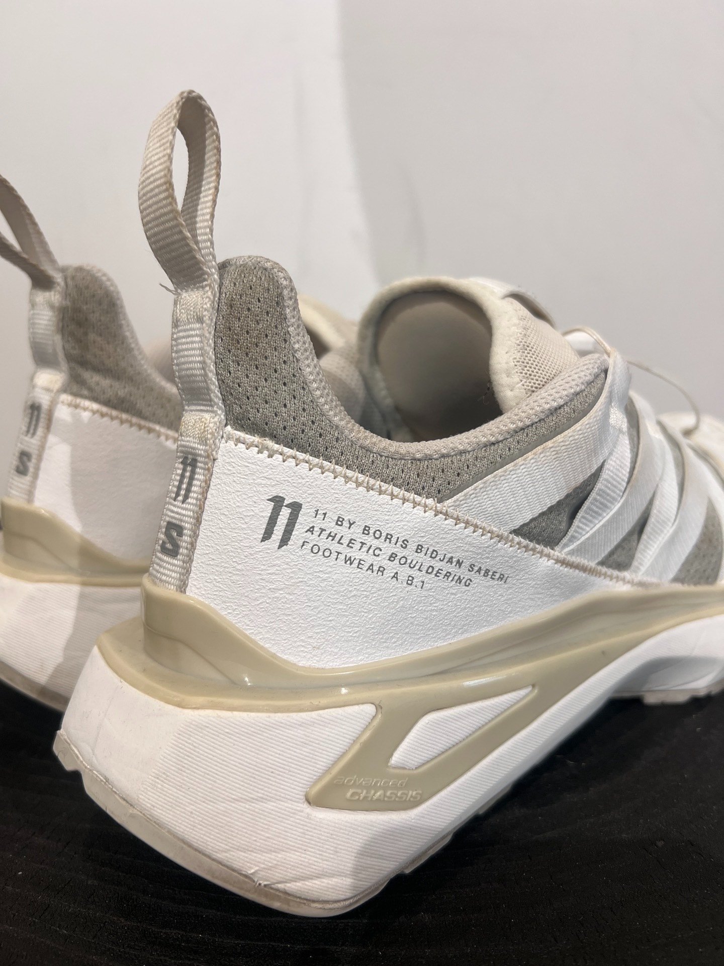 11 by BBS x Salomon Sneakers — label