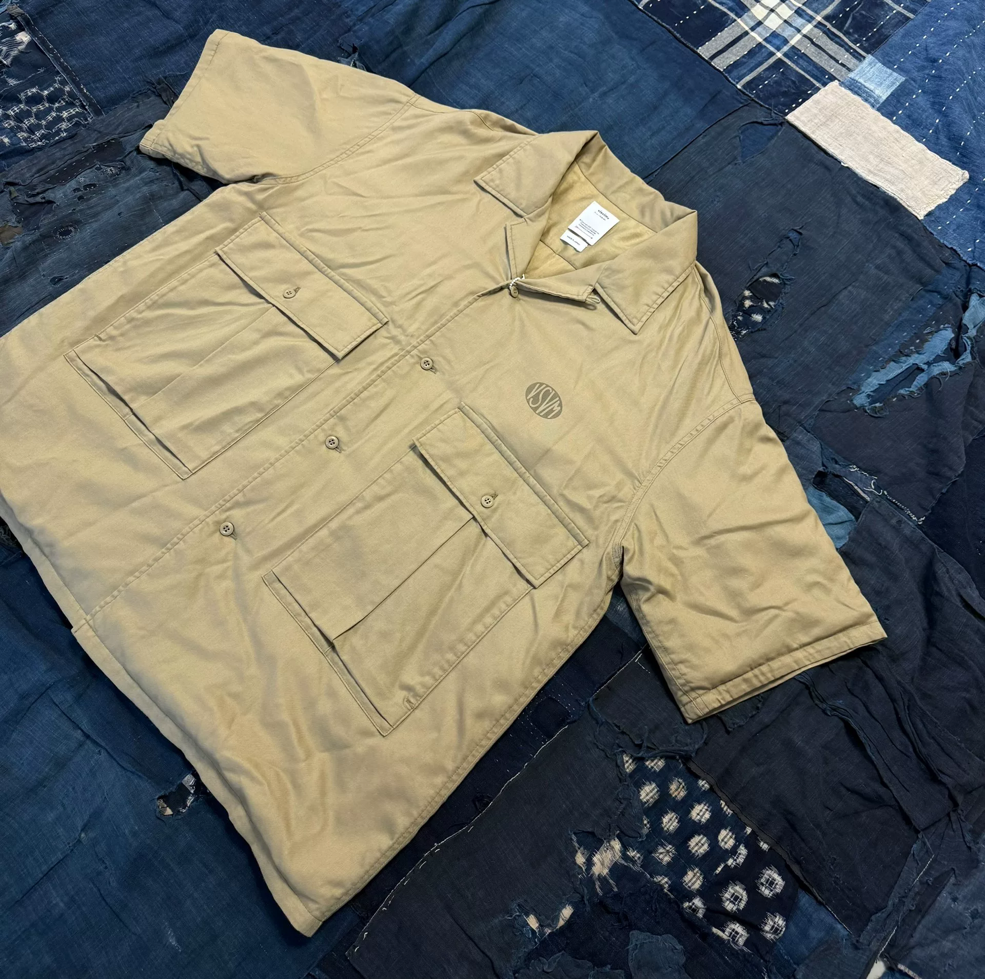 VISVIM 24SS CORNET DOWN SHIRT — label