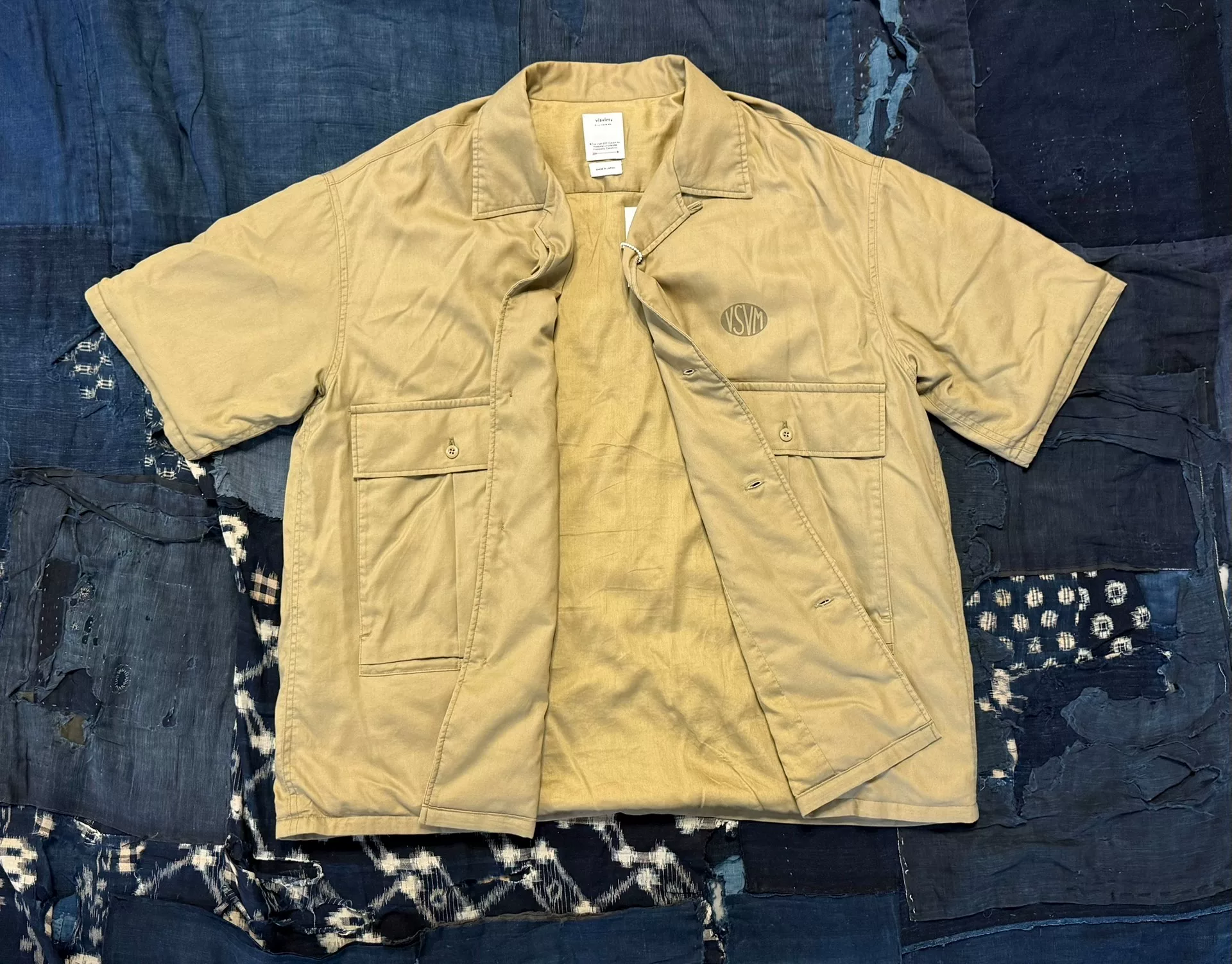 VISVIM 24SS CORNET DOWN SHIRT — front