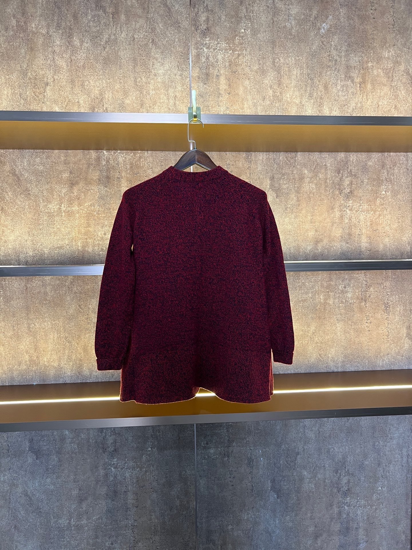 Dior Zip Cashmere Coat — front