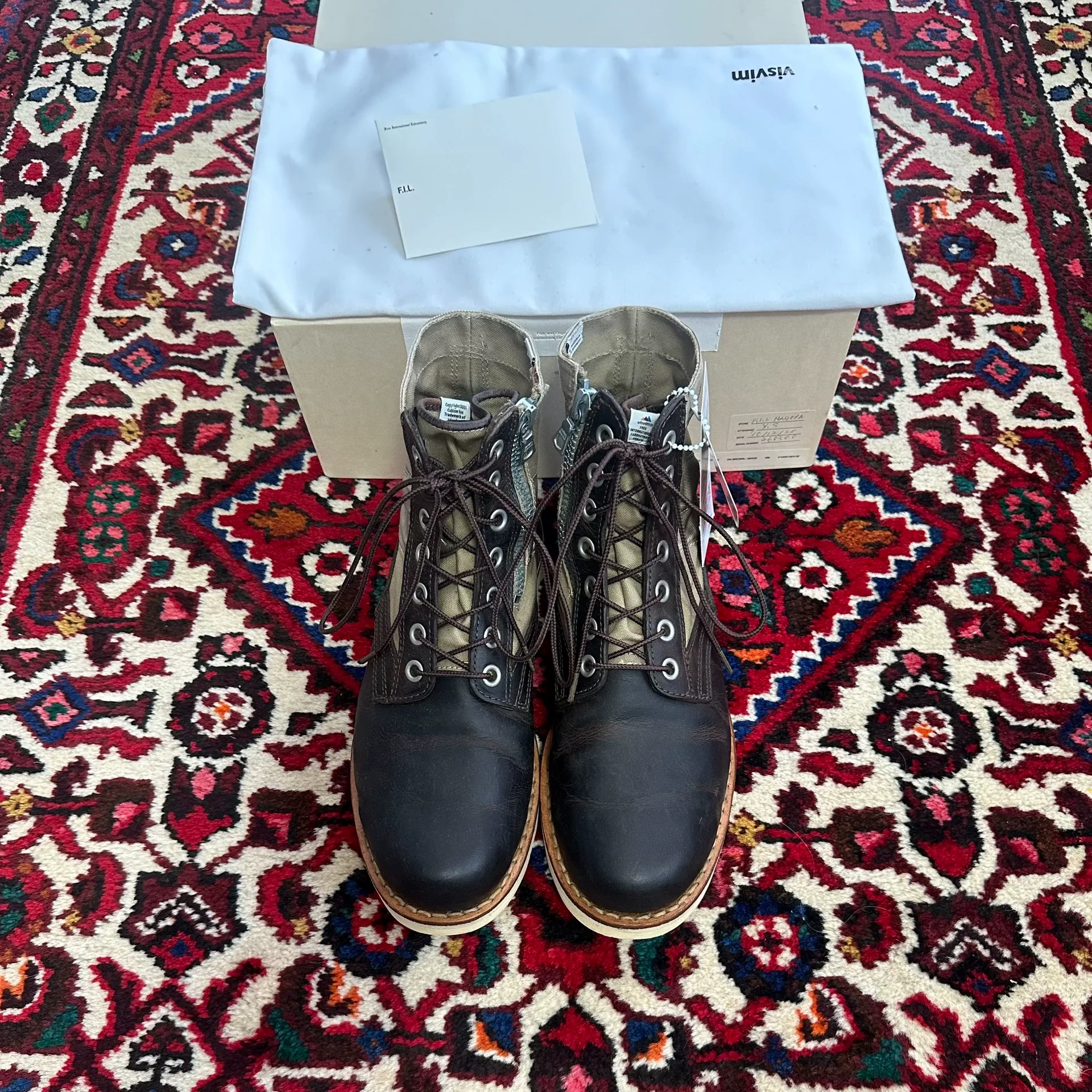 visvim 10ss 7-hole boots