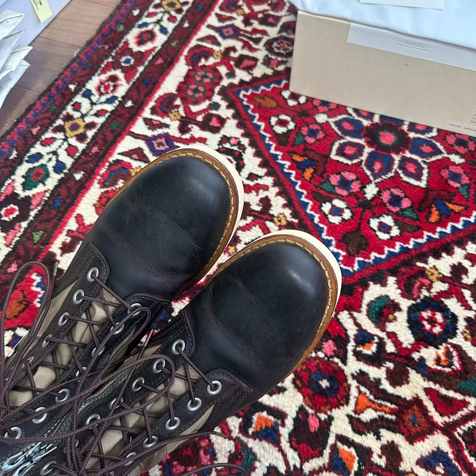 visvim 10ss 7-hole boots — back